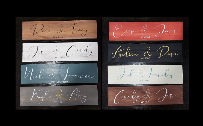 LEISURE TIME WINERY - Farmhouse Sweetheart Sign Painting Class