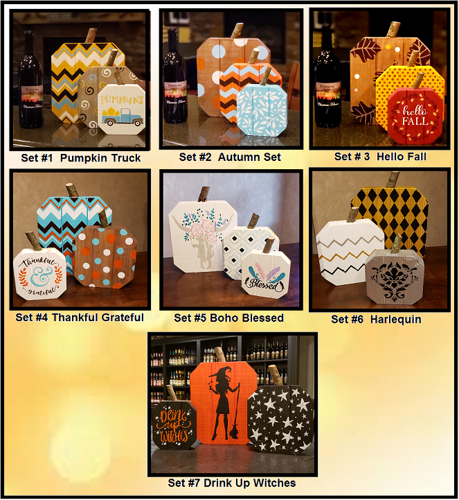 CHERRY CREEK WINERY - 3-pc Pumpkin Set Painting Class