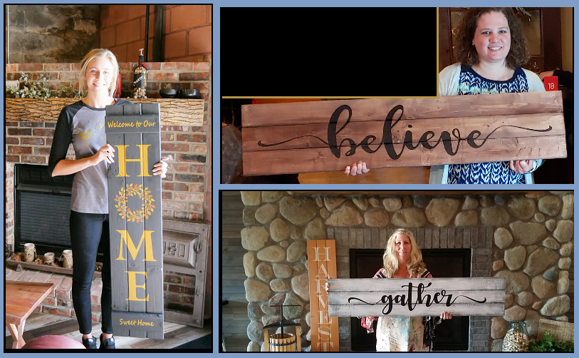 HULLS TRACE WINE CELLAR - Farmhouse Sign Painting Class