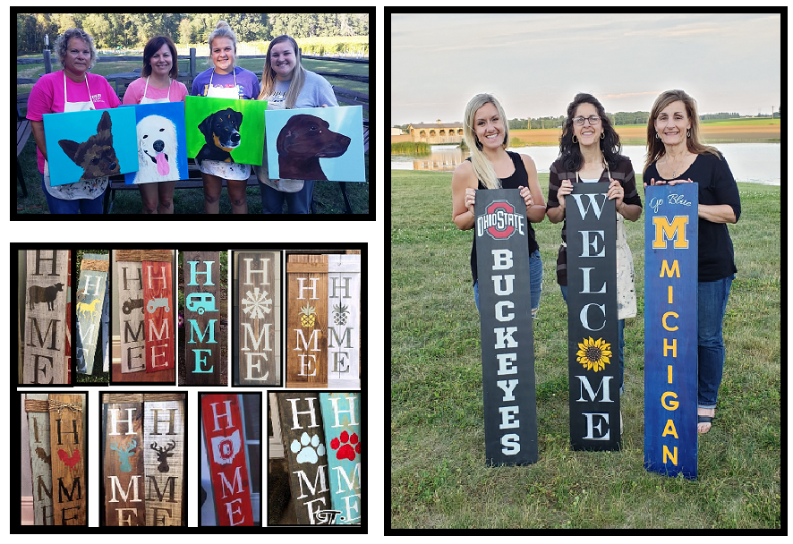 TAYLOR'S PRIVATE PAINT PARTY