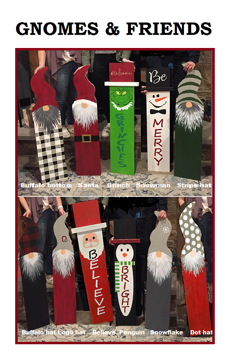 AUBURN ELKS #1978 - Gnomes &amp; Friends Painting Party