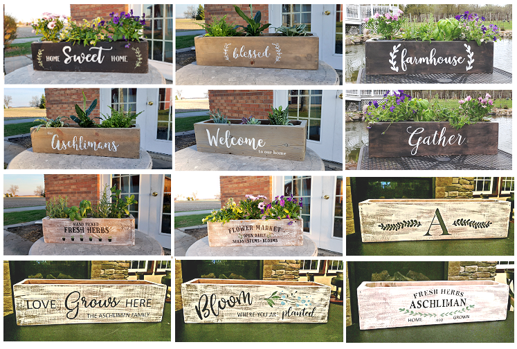 CHATEAU TEBEAU WINERY - Centerpiece Planter Box Class