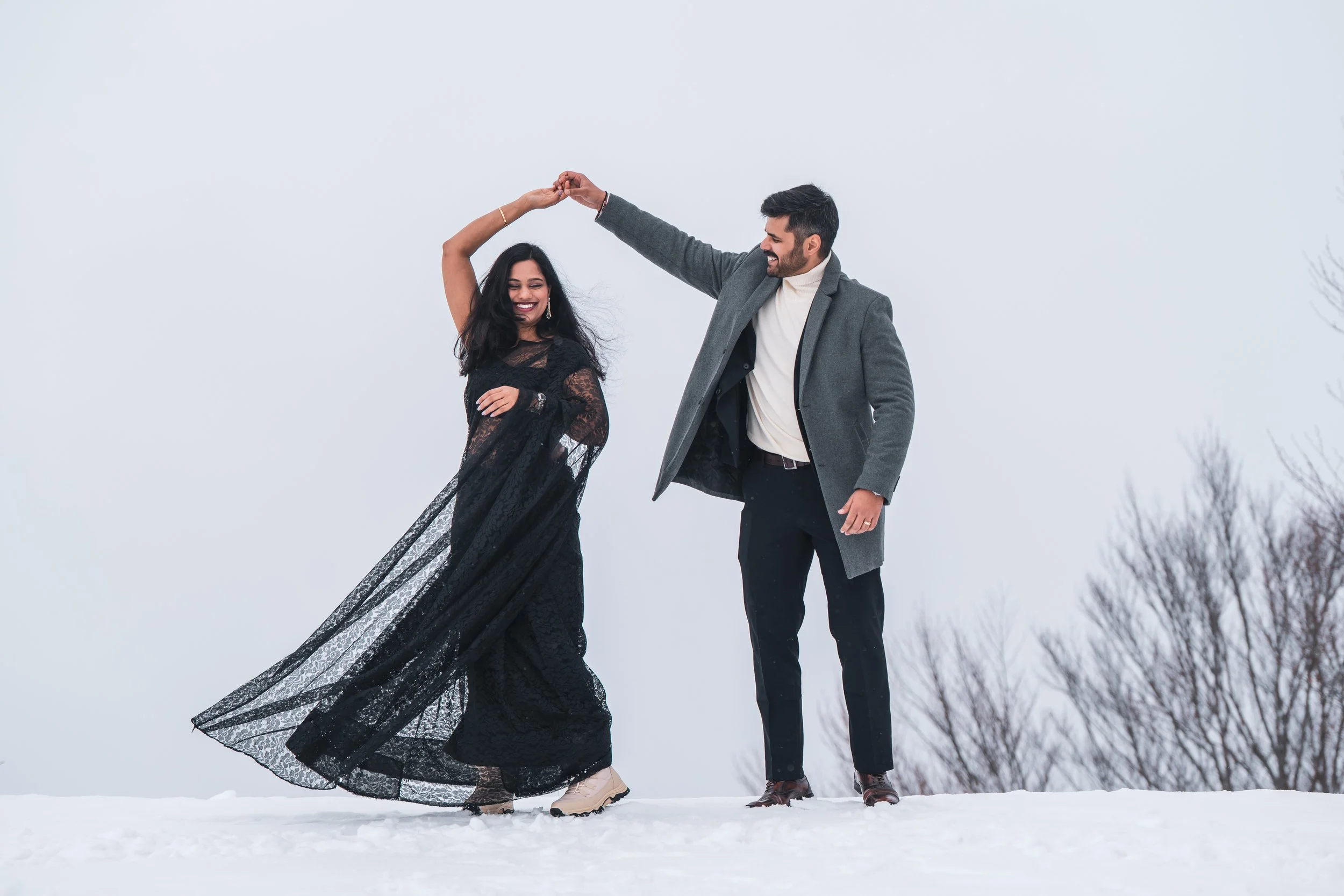 Gala Yuzawa | Indian pre Wedding Photo Session In Snow