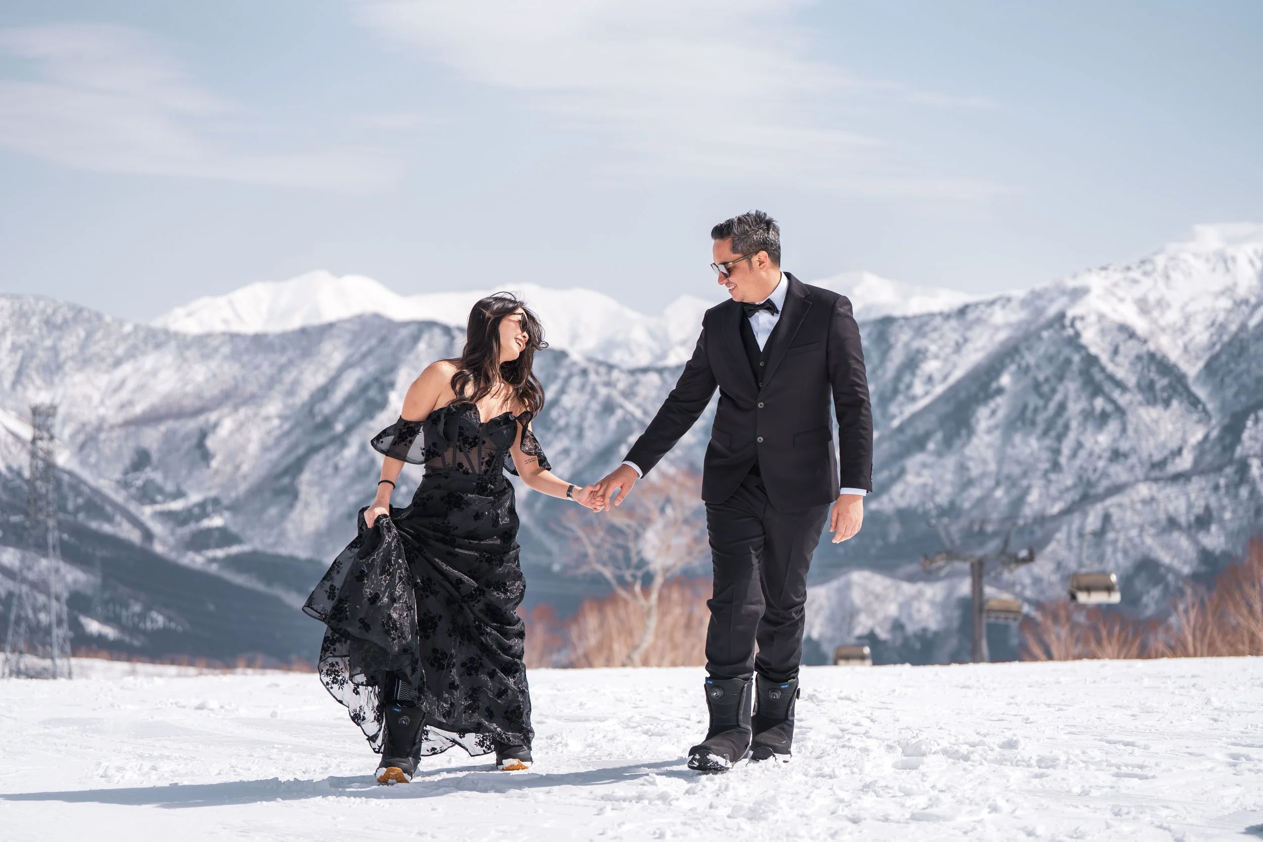Kagura Yuzawa | Singapore Couple Wedding Photo Session In Snow 