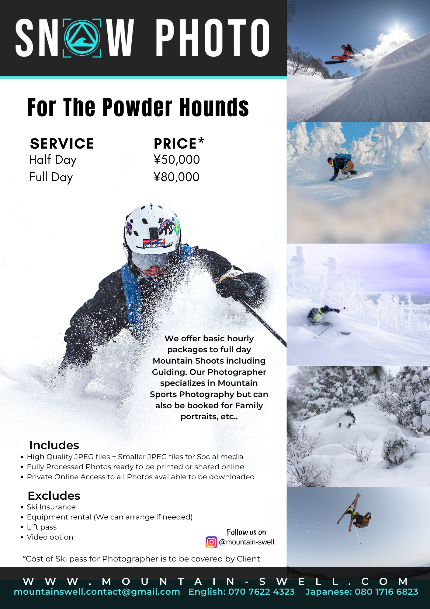 Nozawa Onsen Ski Photography