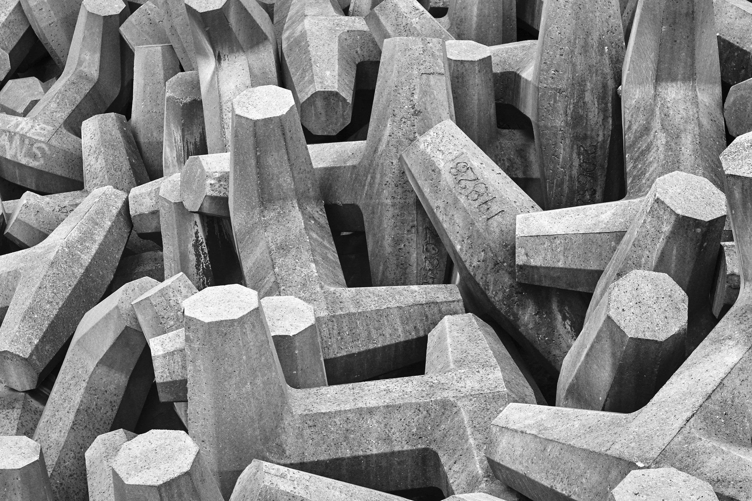 Welsh concrete coastal sea defence / Fuji X pro 1 #inspire #idea #gocreate