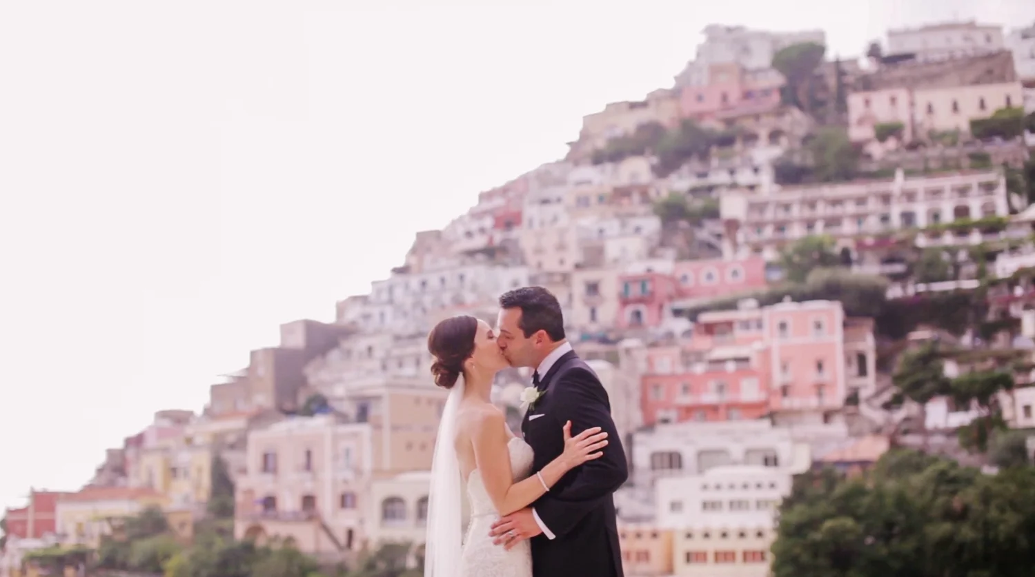 Erin & Jeff, elopement in Positano