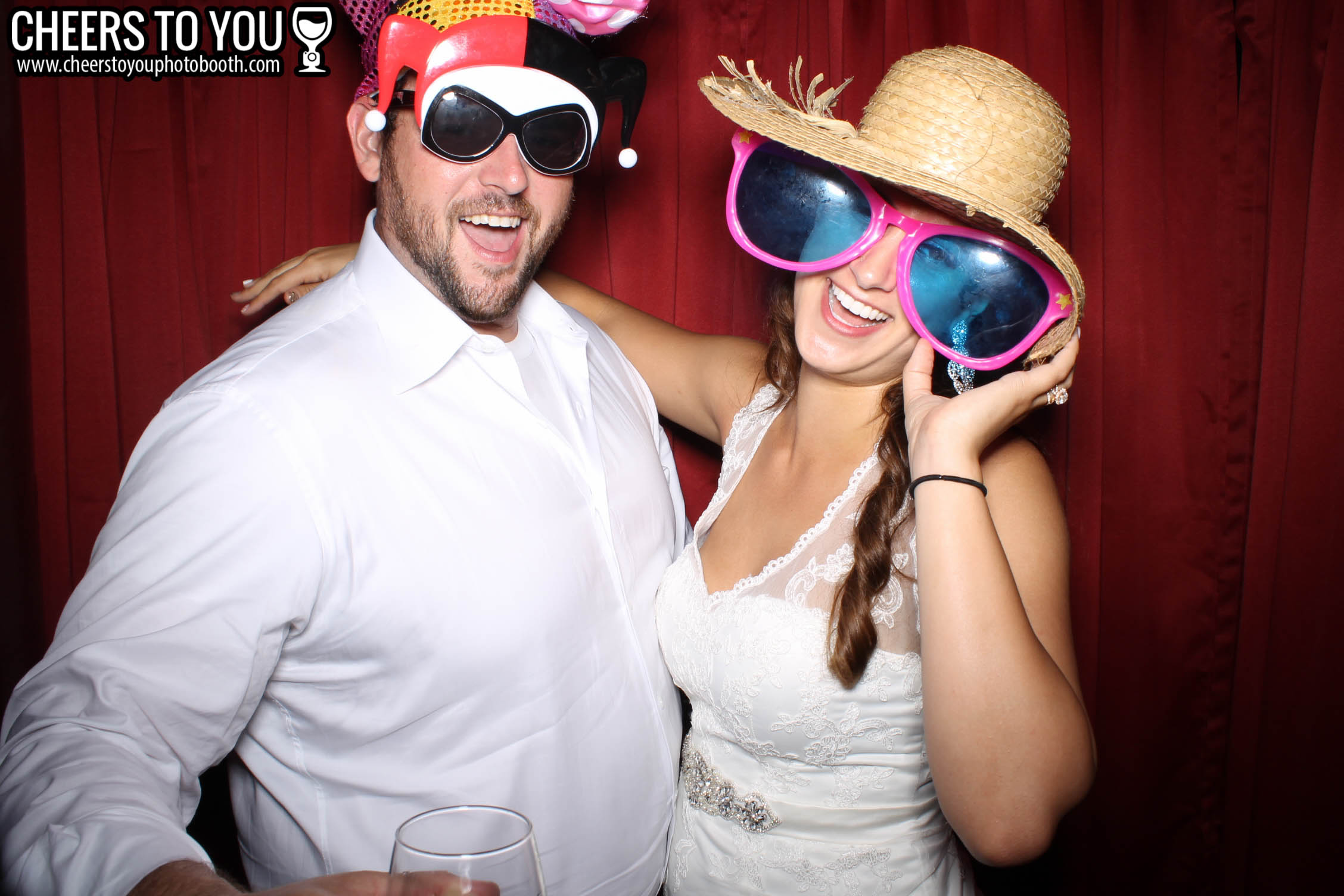 Cheers To You Photo Booth | Huntington Beach, CA | Loretta & Justin's Wedding