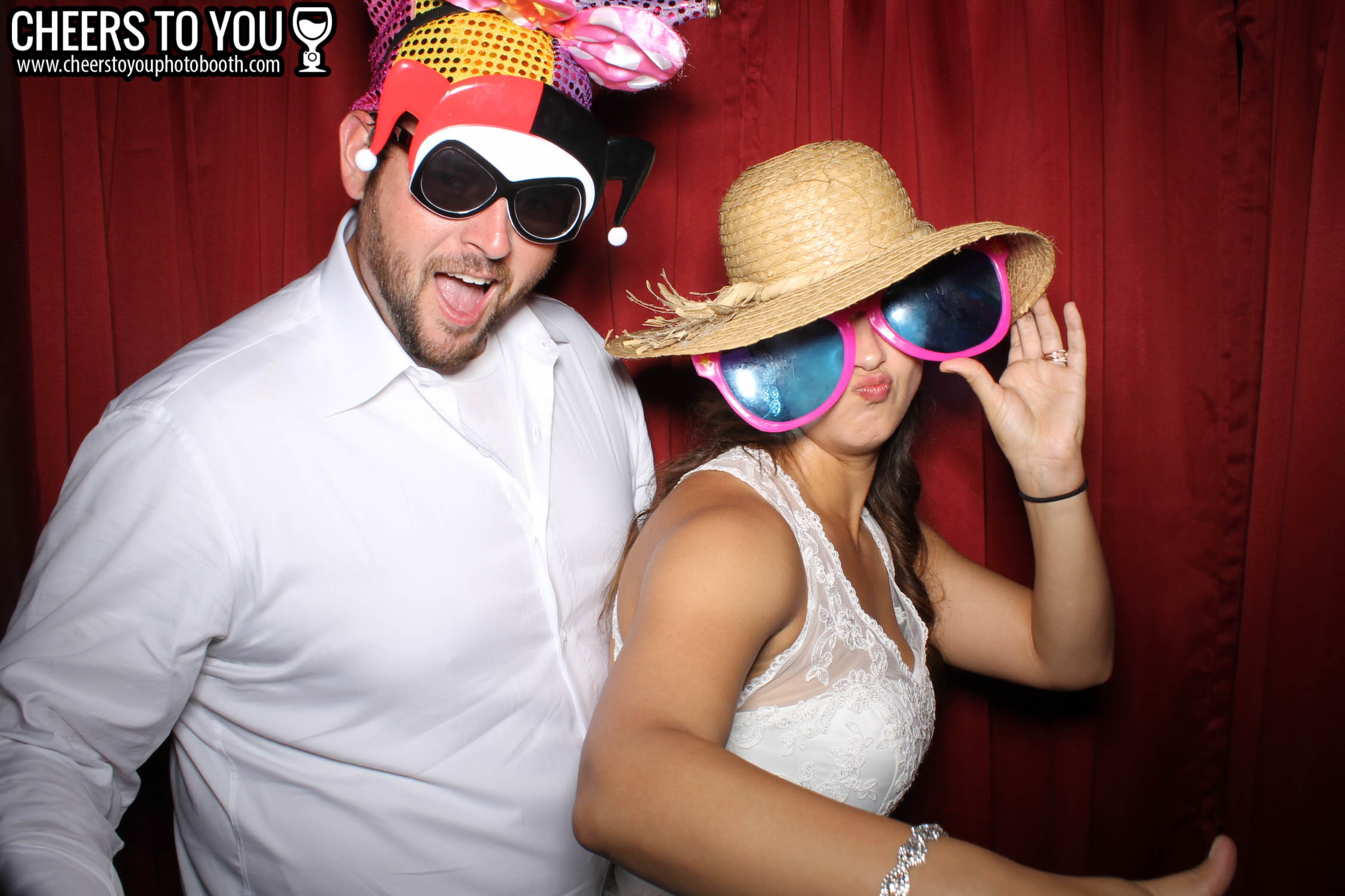 Cheers To You Photo Booth | Huntington Beach, CA | Loretta & Justin's Wedding