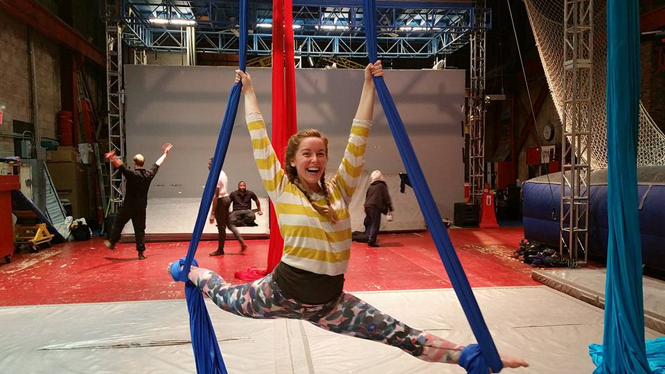 Photo courtesy of Laura Whitwer of SassyPants Aerial