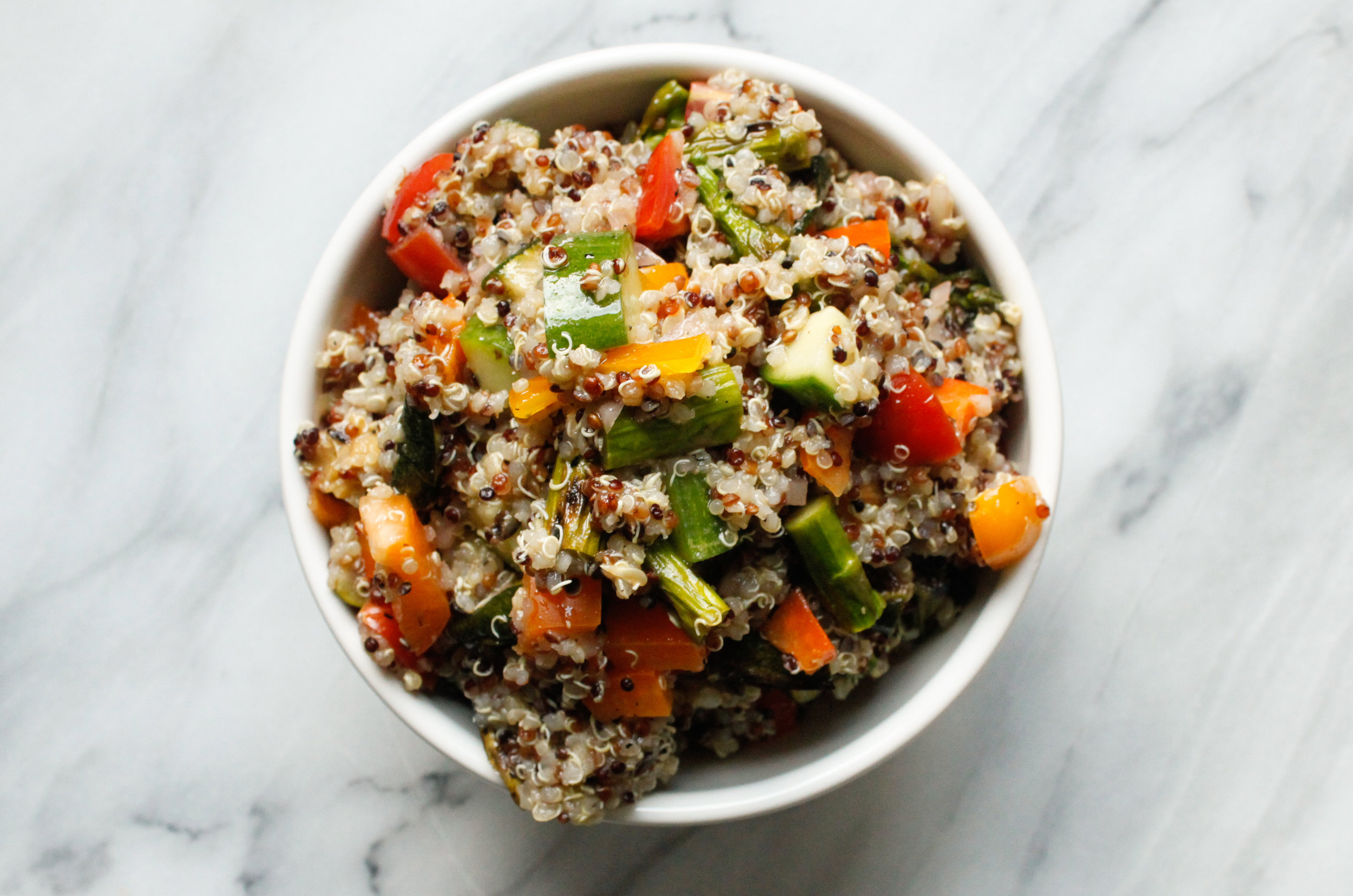 V/GF Grilled Vegetable Quinoa Salad