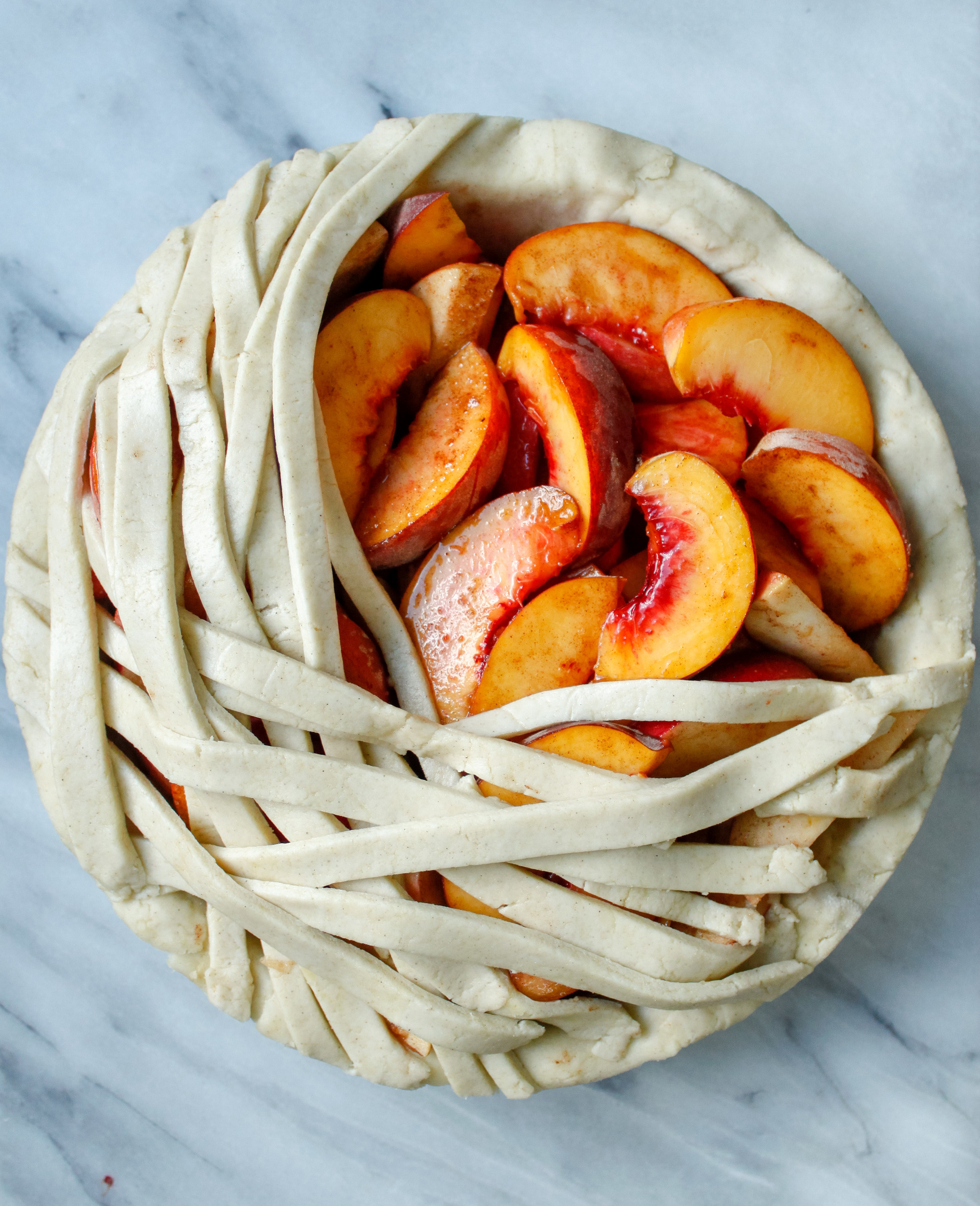 Peach Apple Pie V Audrey Gebhardt