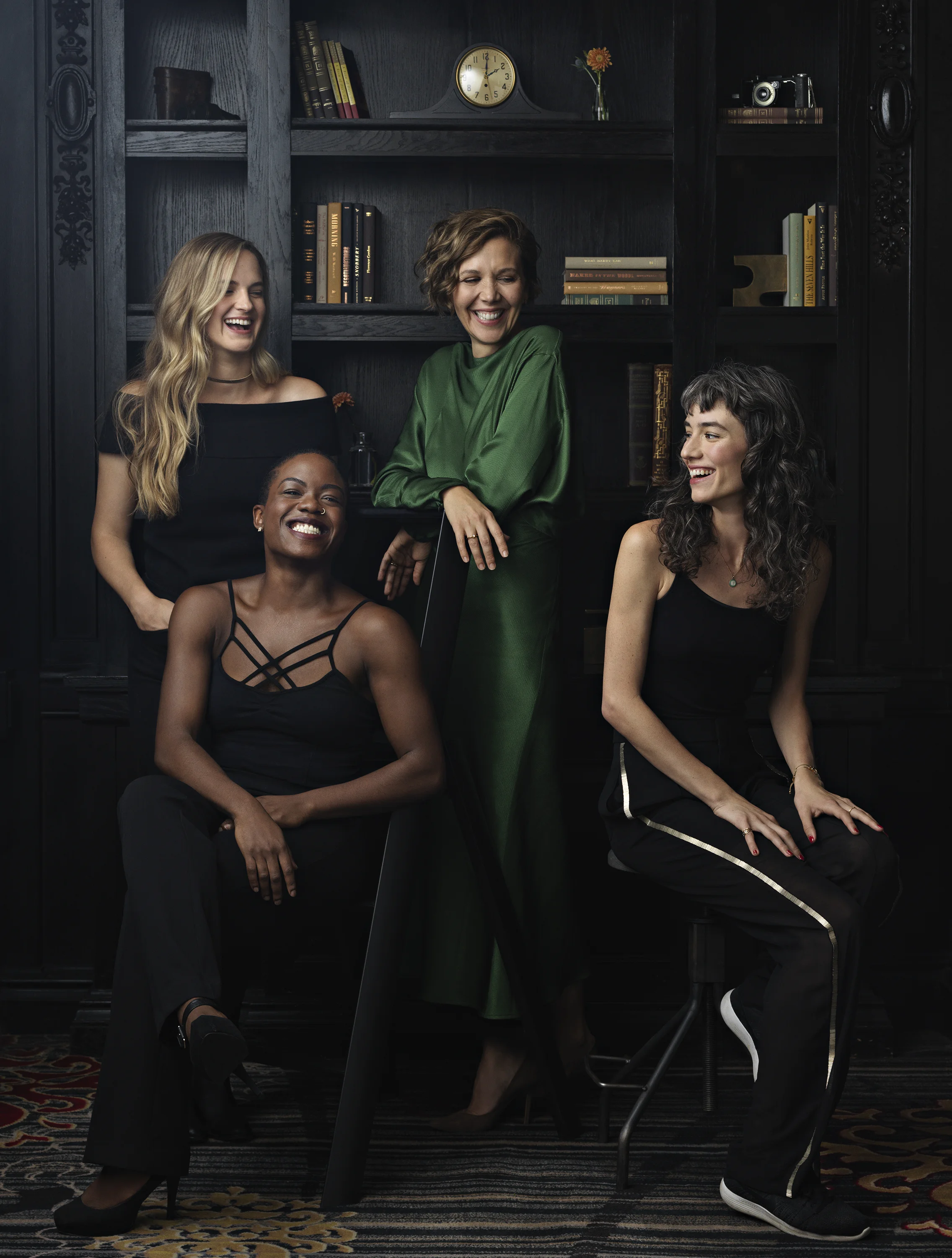 MAGGIE GYLLENHAAL, SJ,AMANDA, AND CHIARA