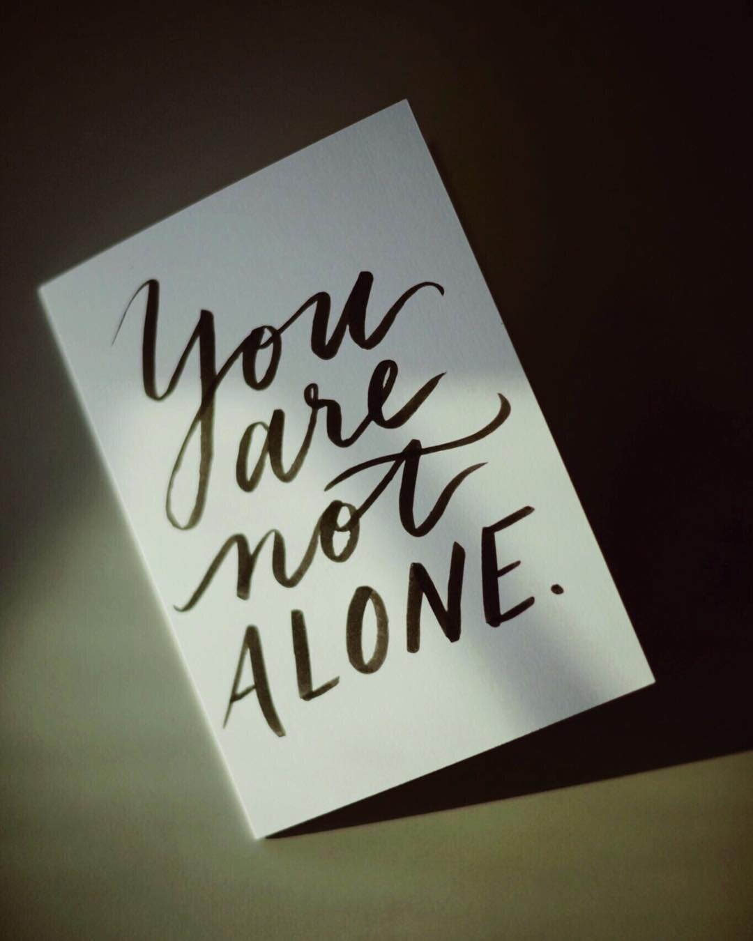 &ldquo;To everyone heavy with the weight of things missing or fractured today... it doesn&rsquo;t mean you&rsquo;re ungrateful or unthankful.
It only means you&rsquo;re human.
And you&rsquo;re not alone in that.

We lose things in this life. We all d