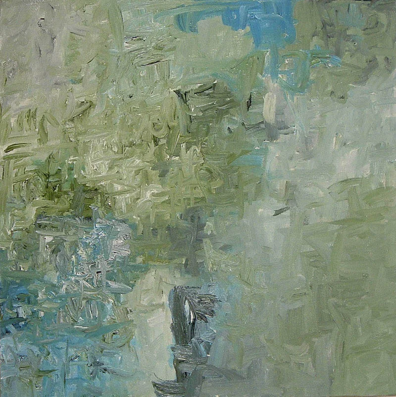 Green City #20", oil on canvas, 24"24"