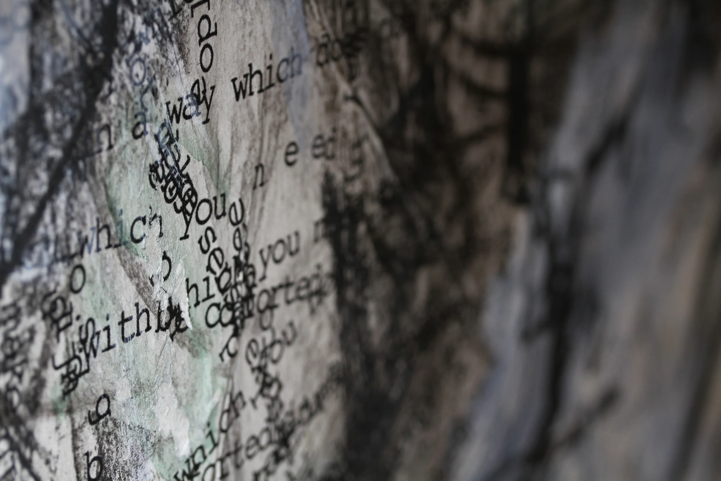 "Wordtree" #11, detail