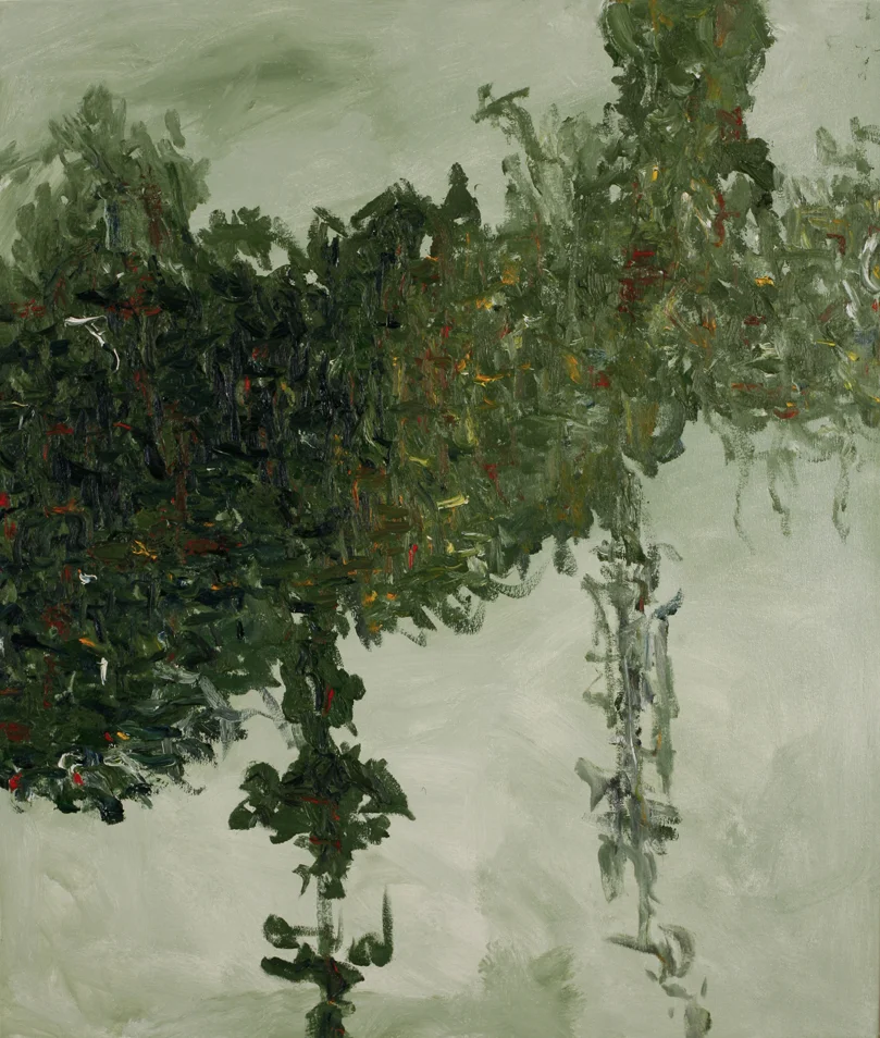 "Green City #59, oil on canvas, 42"x36" (Sold)