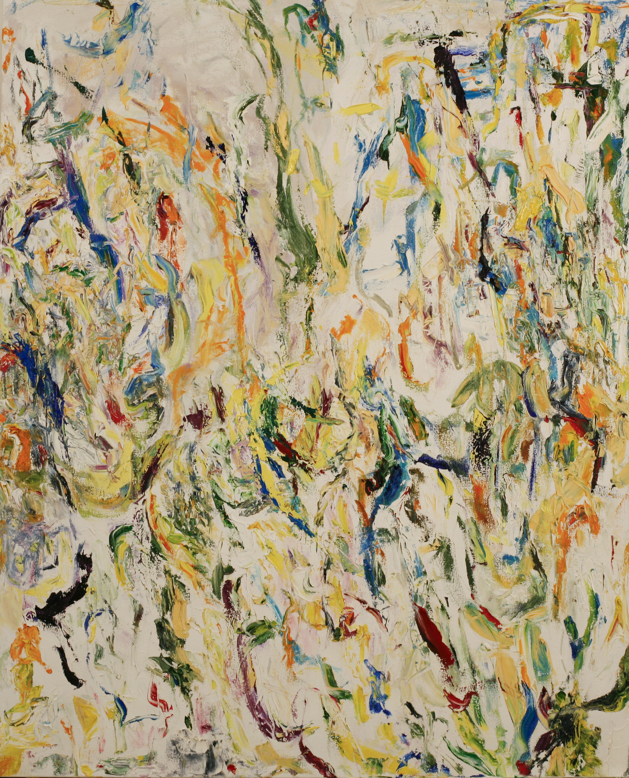 "Down to Lake Huron Beach", 48"x38", oil on canvas
