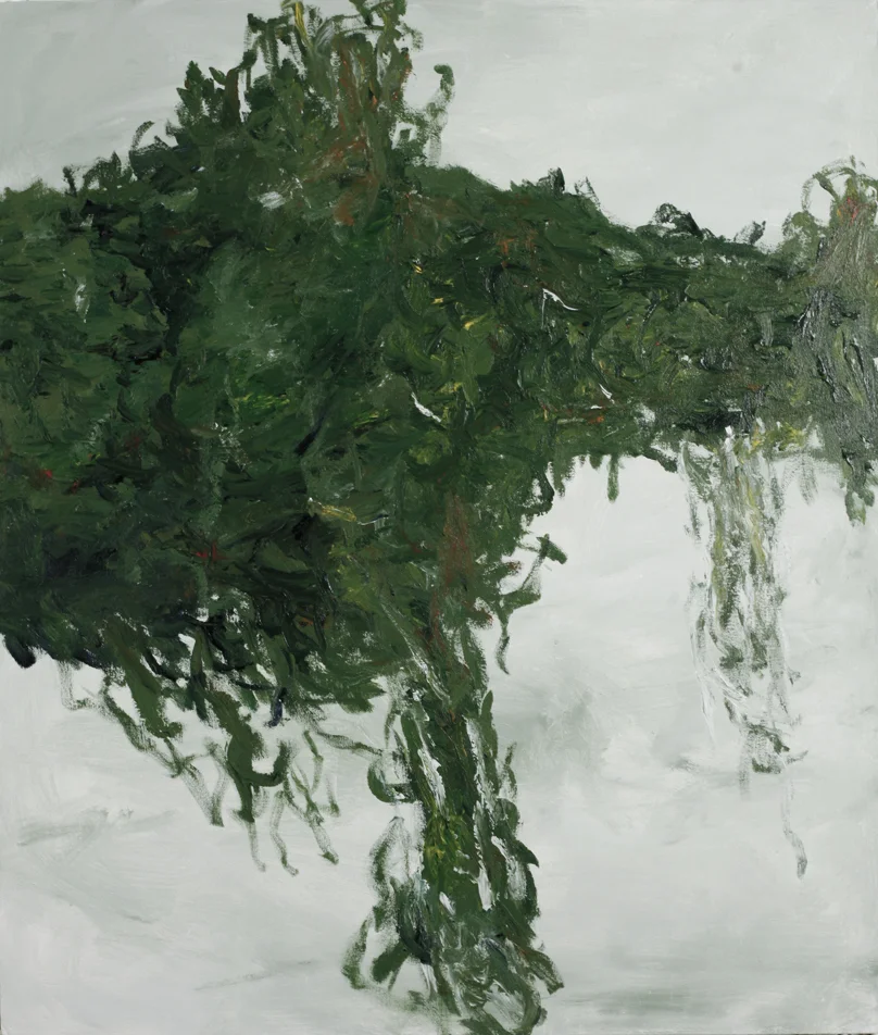 "Green City #61", acrylic on canvas, 42"x36"