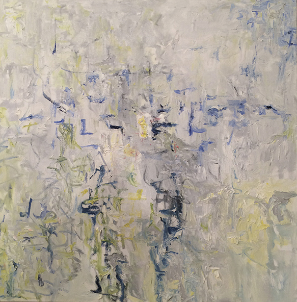 "Spring Periphery #29,("Instead"), 30"x30", oil on canvas