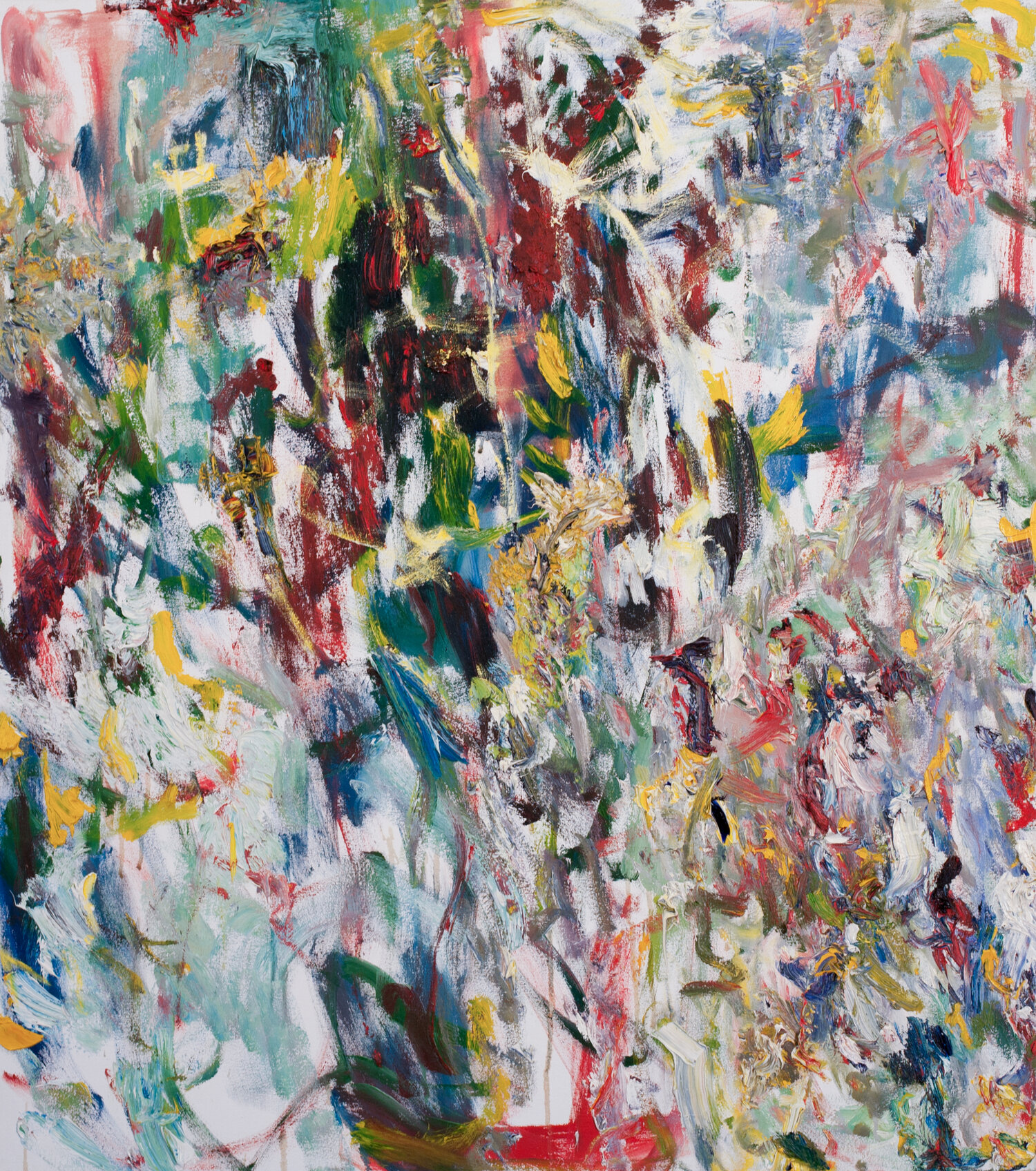 "Resist", Sep "05, Sep '019, oil on canvas, 43" x 37"