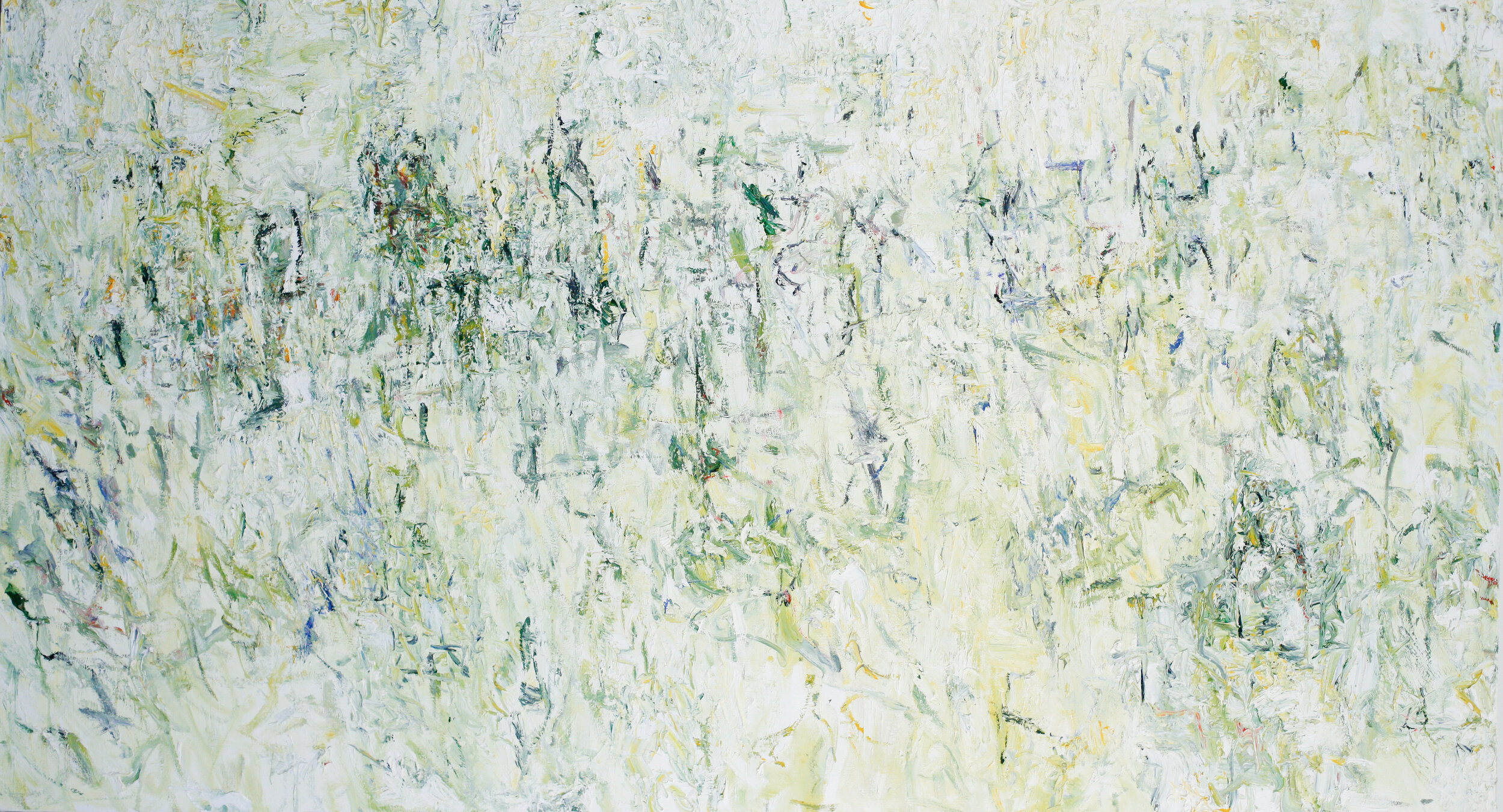 "Spring Phase #14", 42.5"x76", oil on canvas