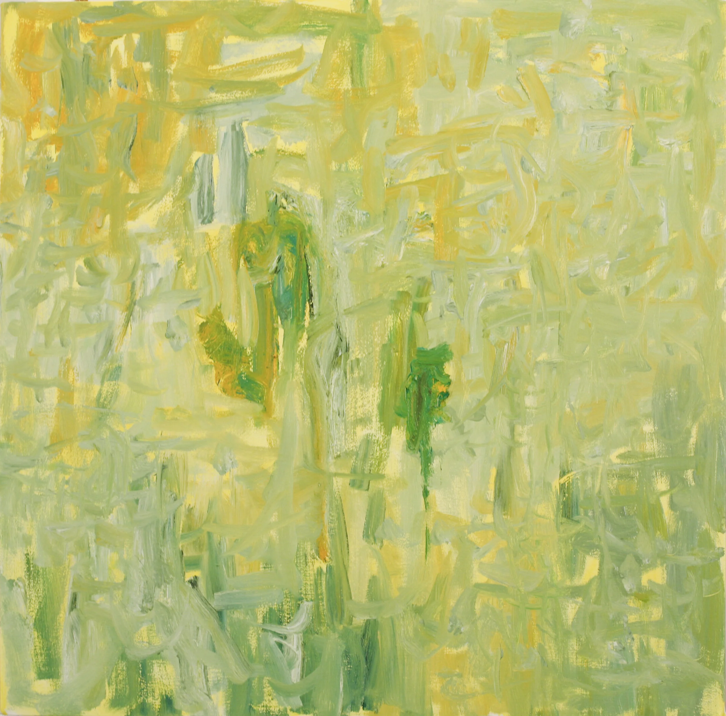 "Structure Of Earth #86", oil on canvas , 24'x24'" 