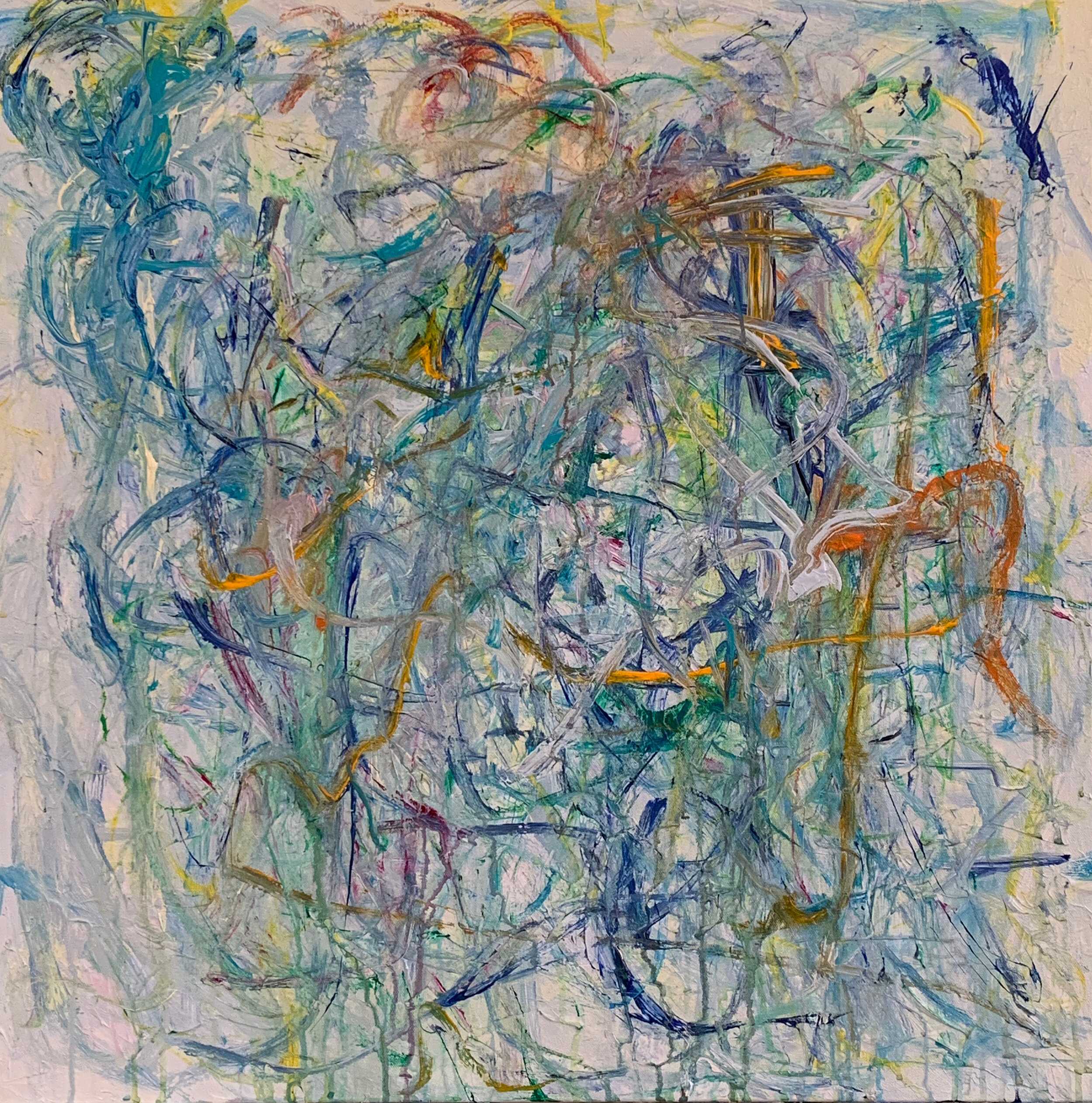 "Opening No. 52," acrylic on canvas, 30"x30"