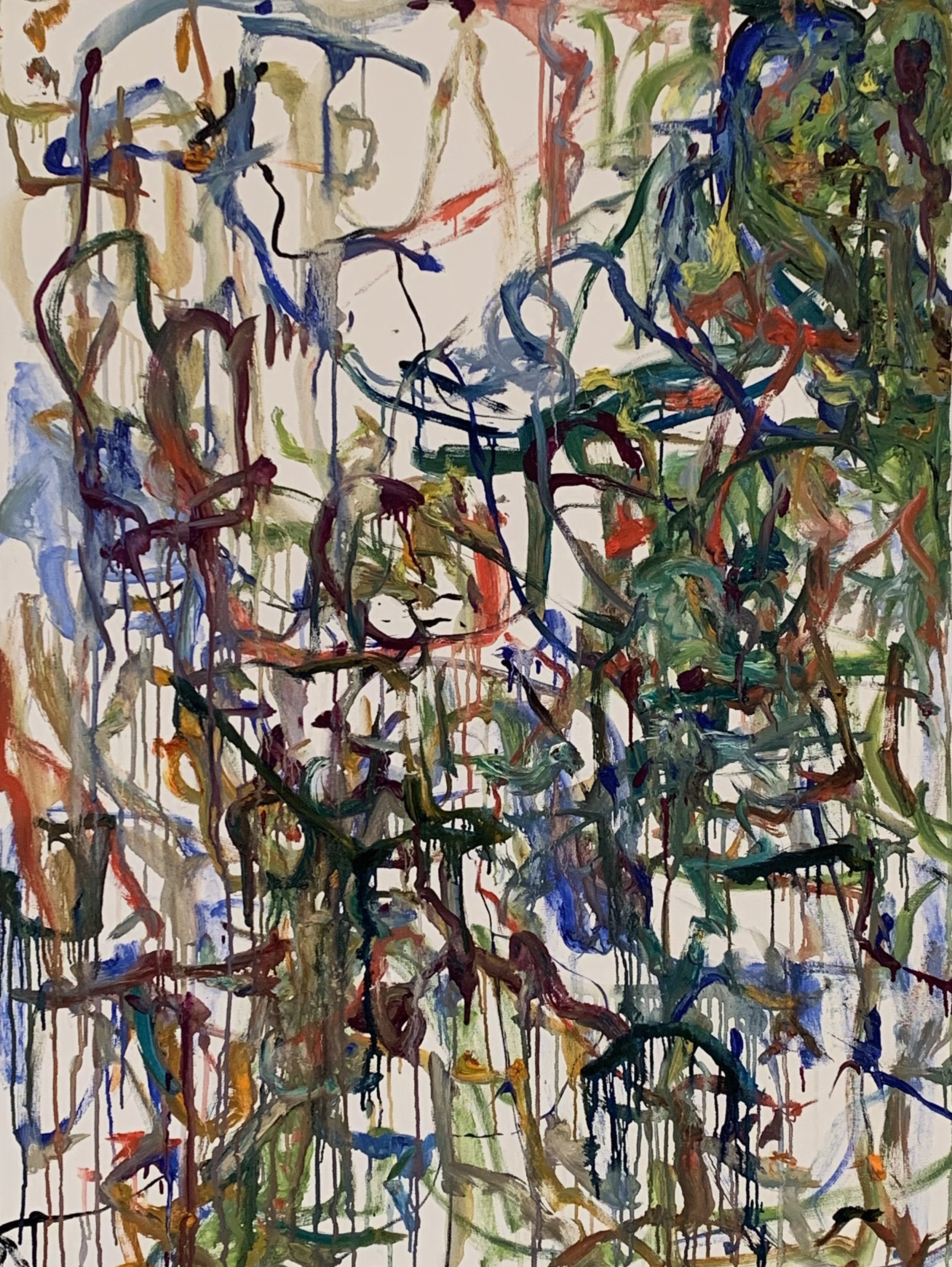 “Opening No. 125,” oil on canvas, 40”x30”