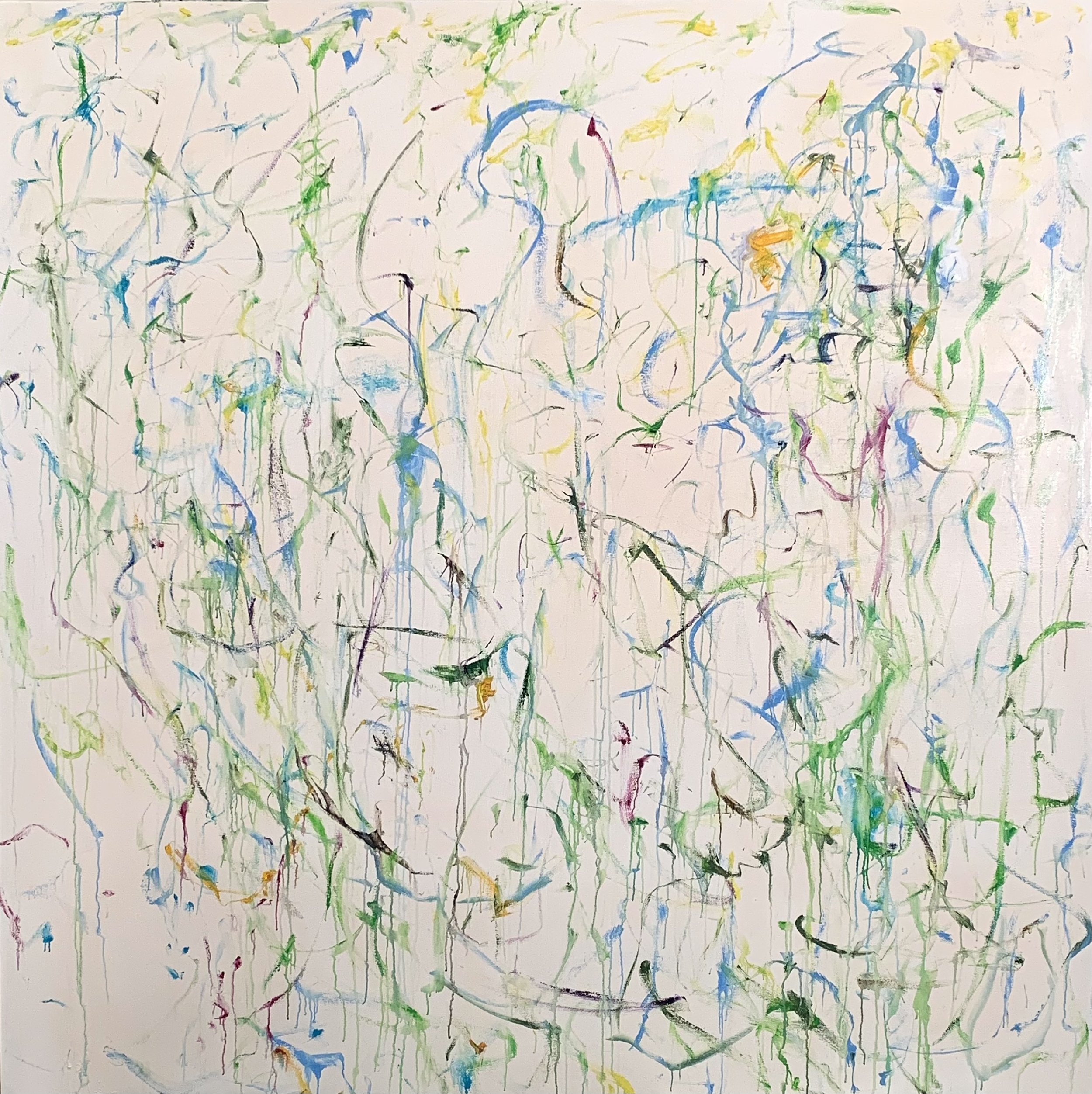 “Opening No. 168” oil on canvas, 72”x72”