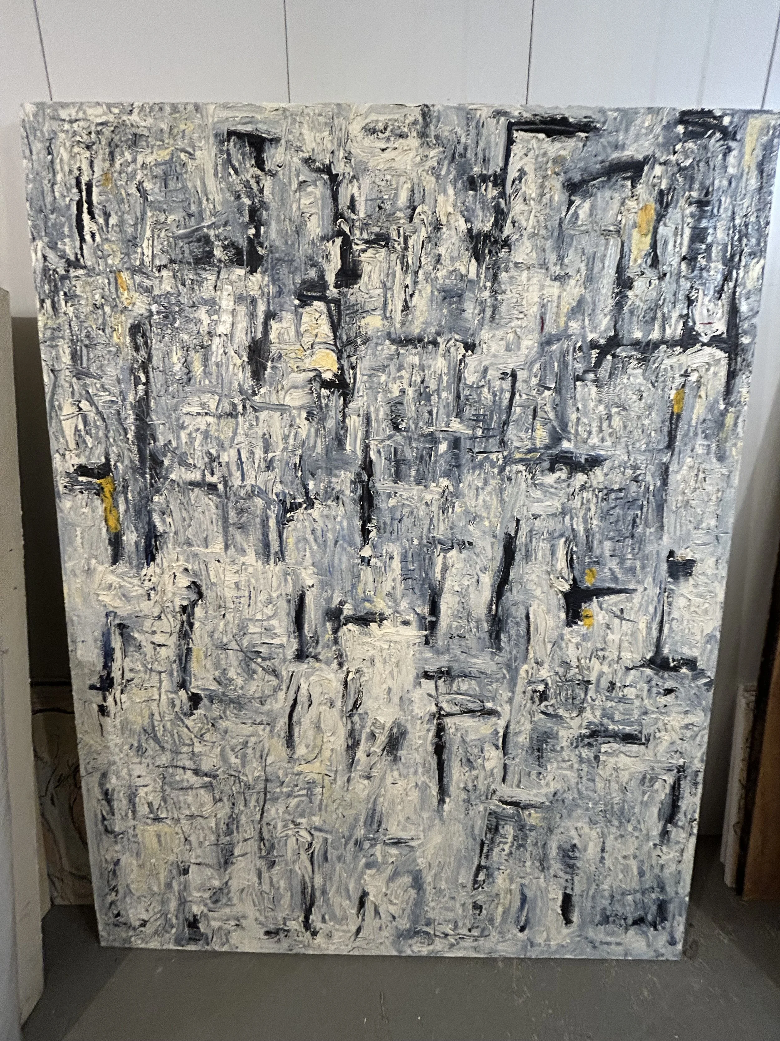 "Spring Periphery #18," oil on canvas, 80" x 60"