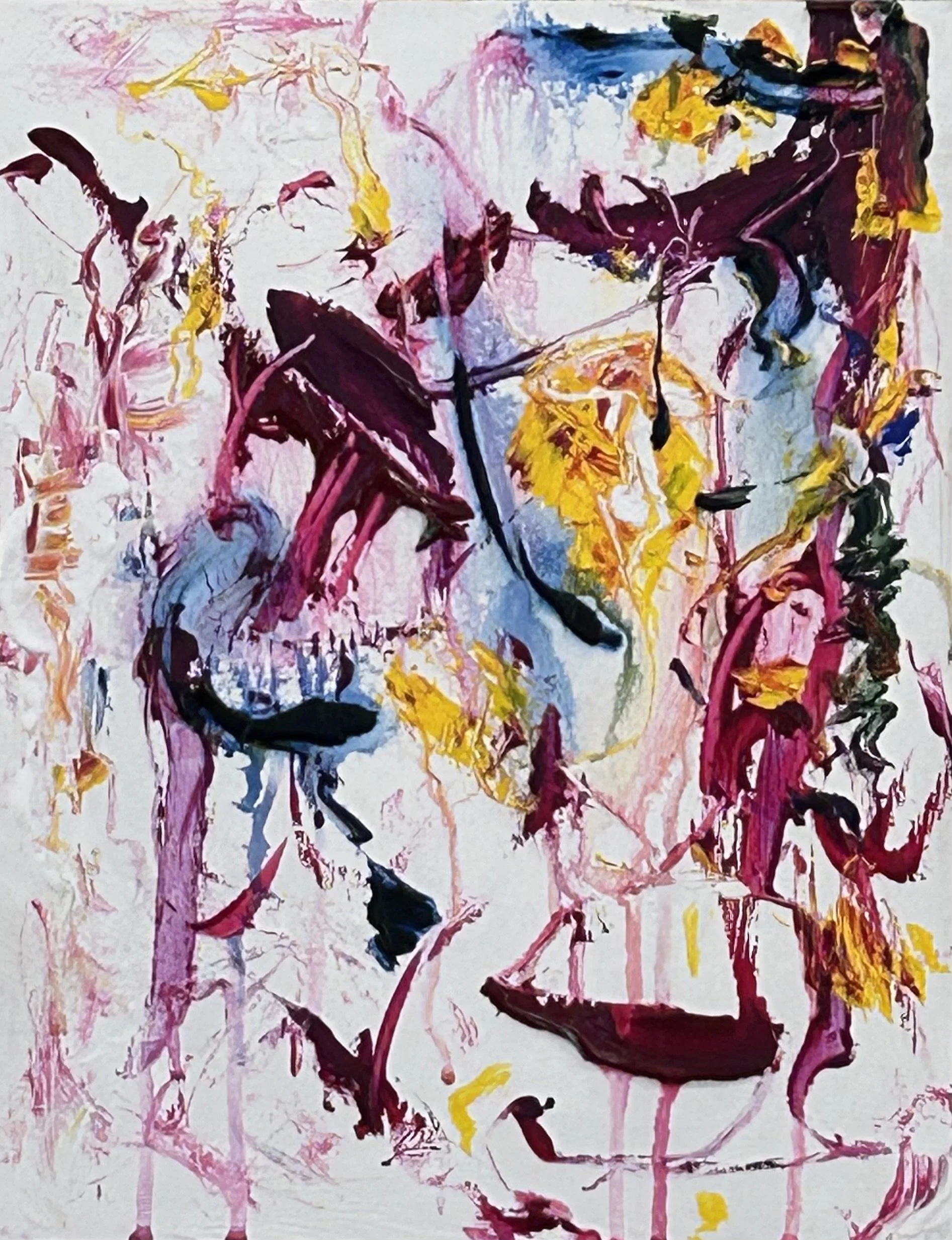 5-27-‘26, acrylic on panel, 14”x11”