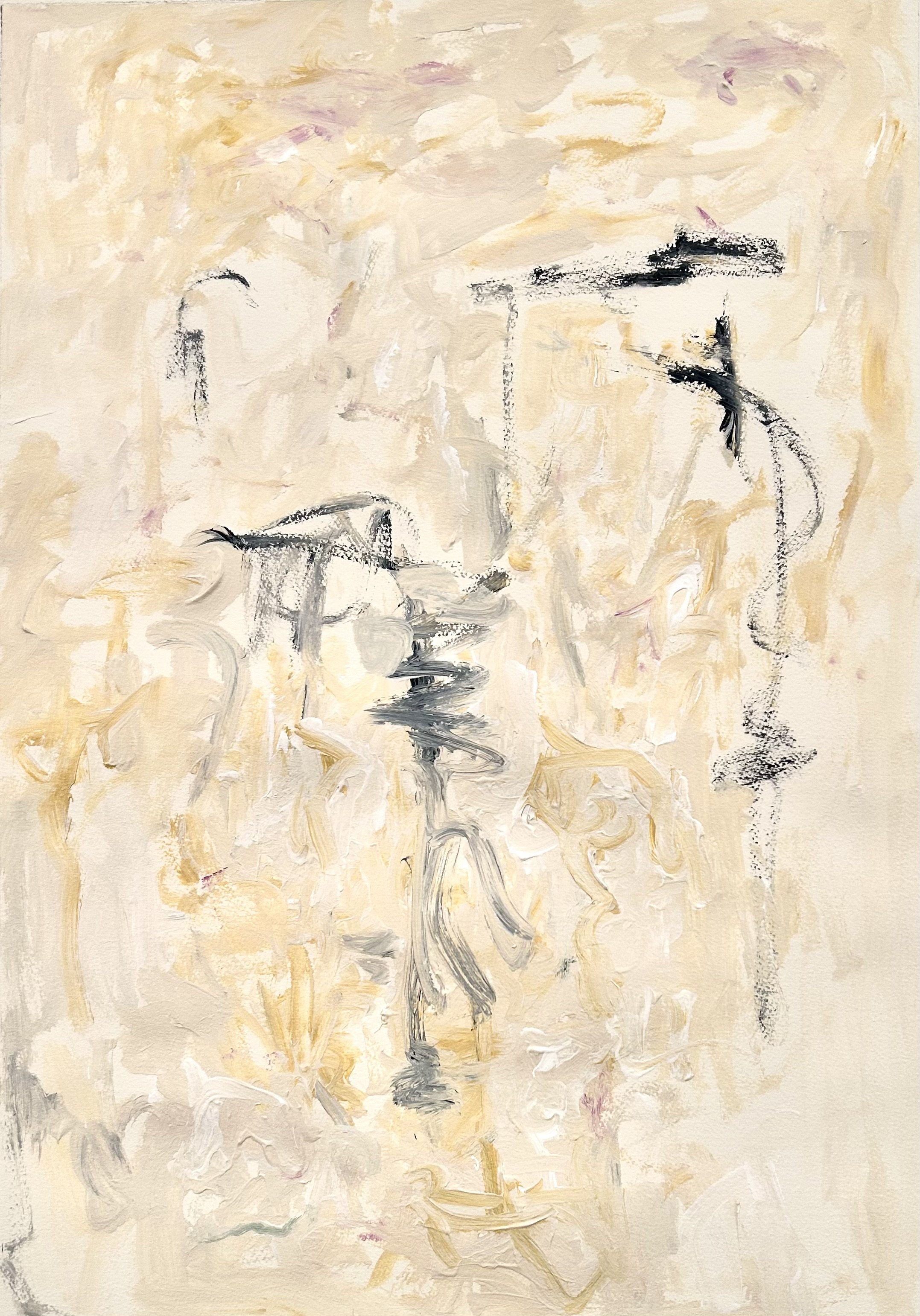 “30 x22” acrylic on Fabriano watercolor paper, 7-24-‘26