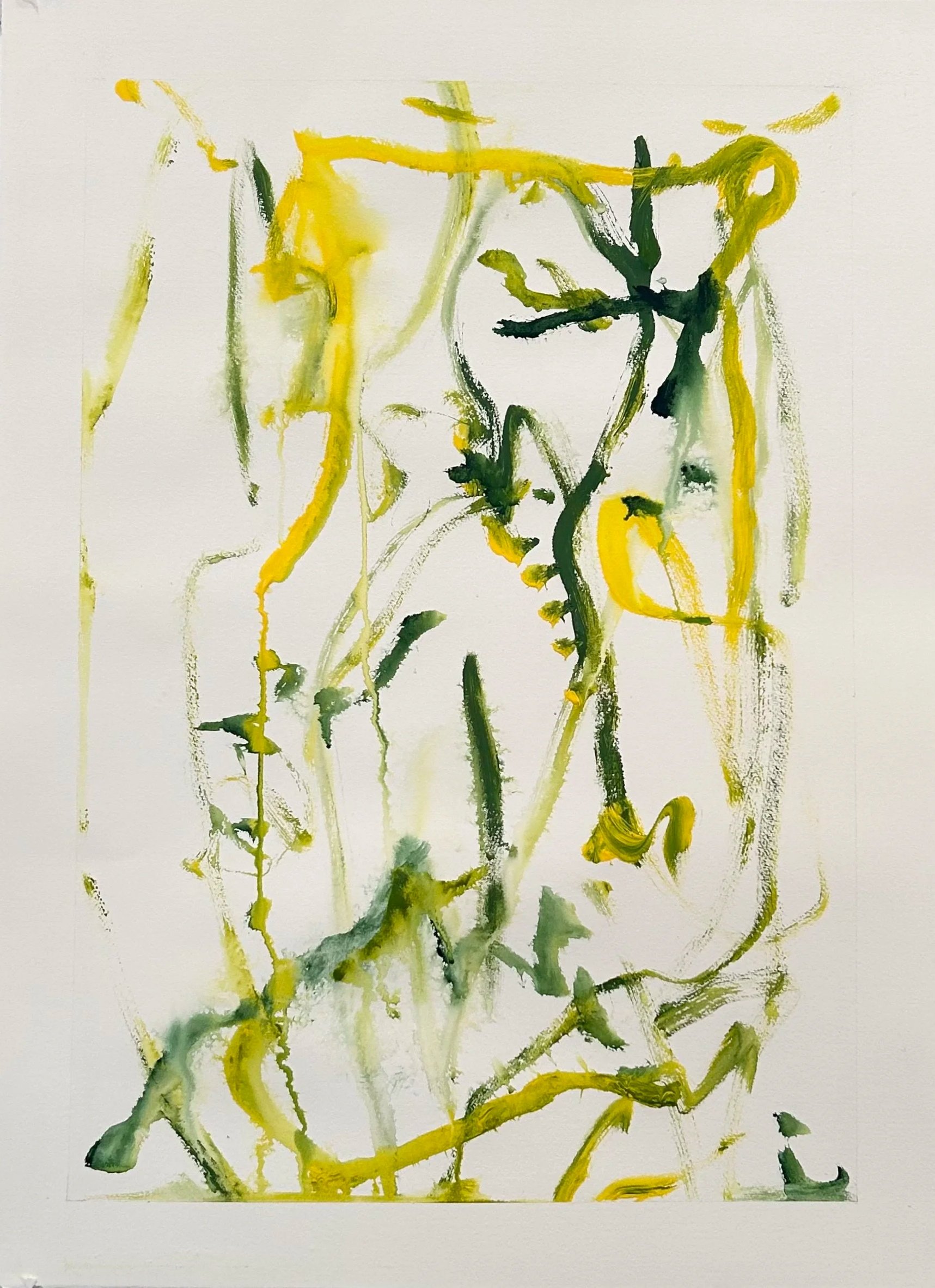 7-25-‘26, acrylic on Fabriano watercolor paper, 30”x22”