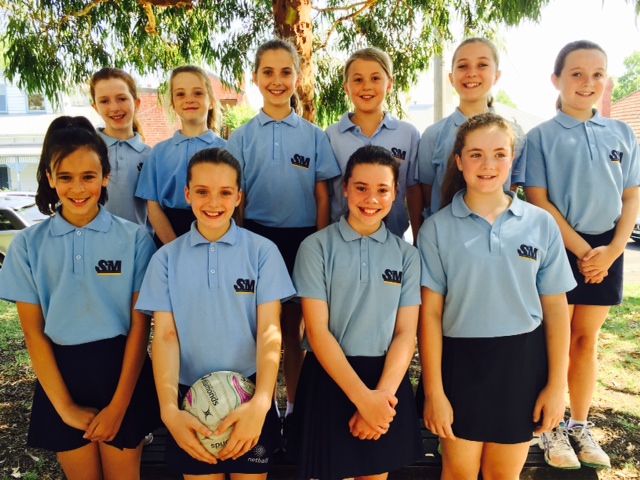 St Mary's all stars - under 11 team - finished top of the ladder in 2014
