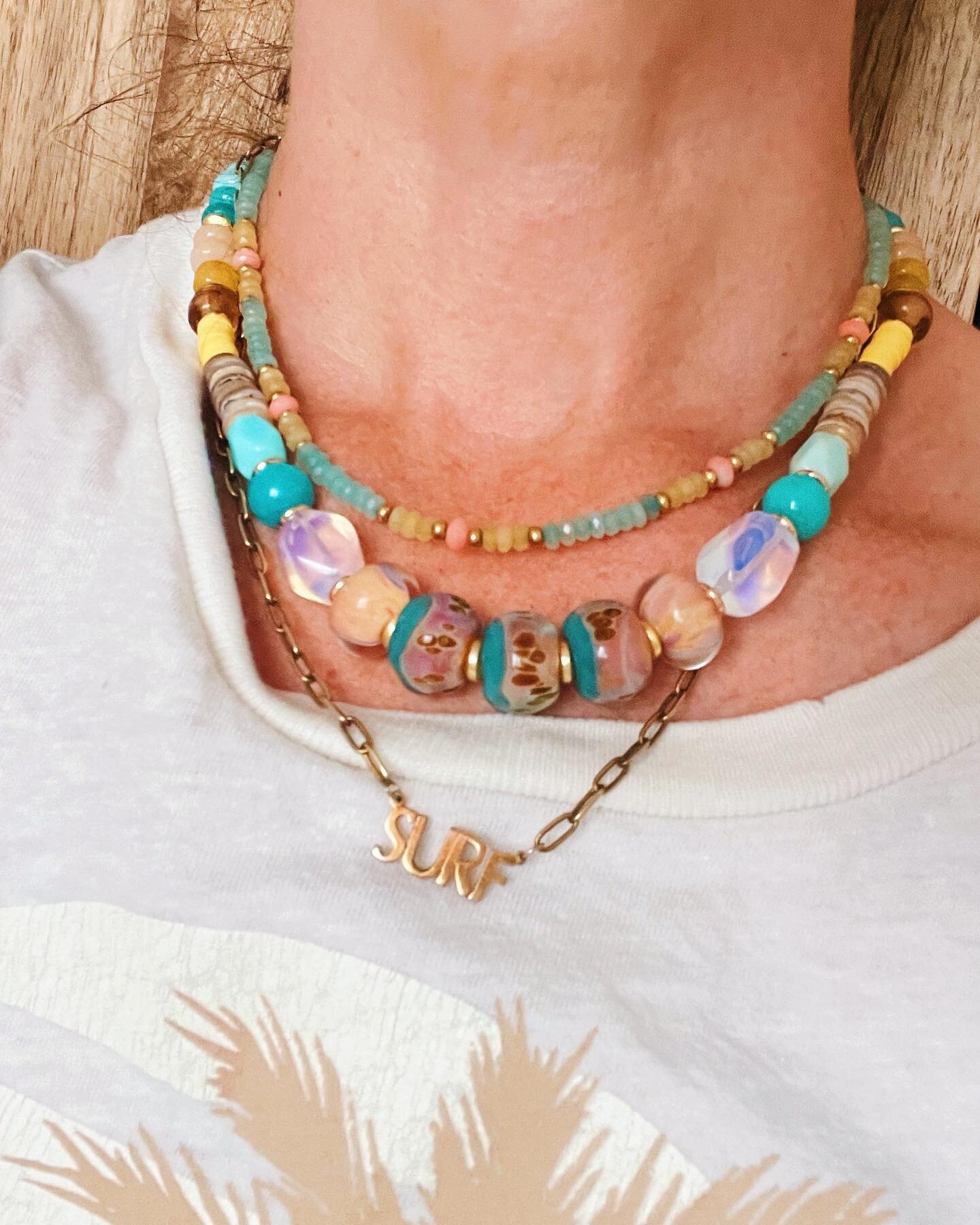 Is it even a day of the week without a (semi) neck mess? 

#necklaces #necklaceoftheday #jewelrydesigner #jewelryaddict #handmadejewelry #handmadejewellery #jewelrydesign #mondaymood