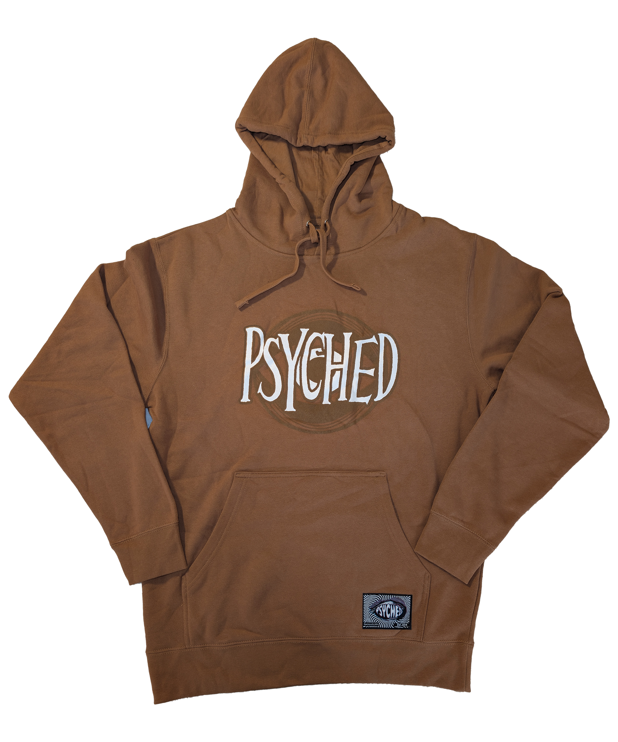 Psyched Hoodie Saddle Brown.png