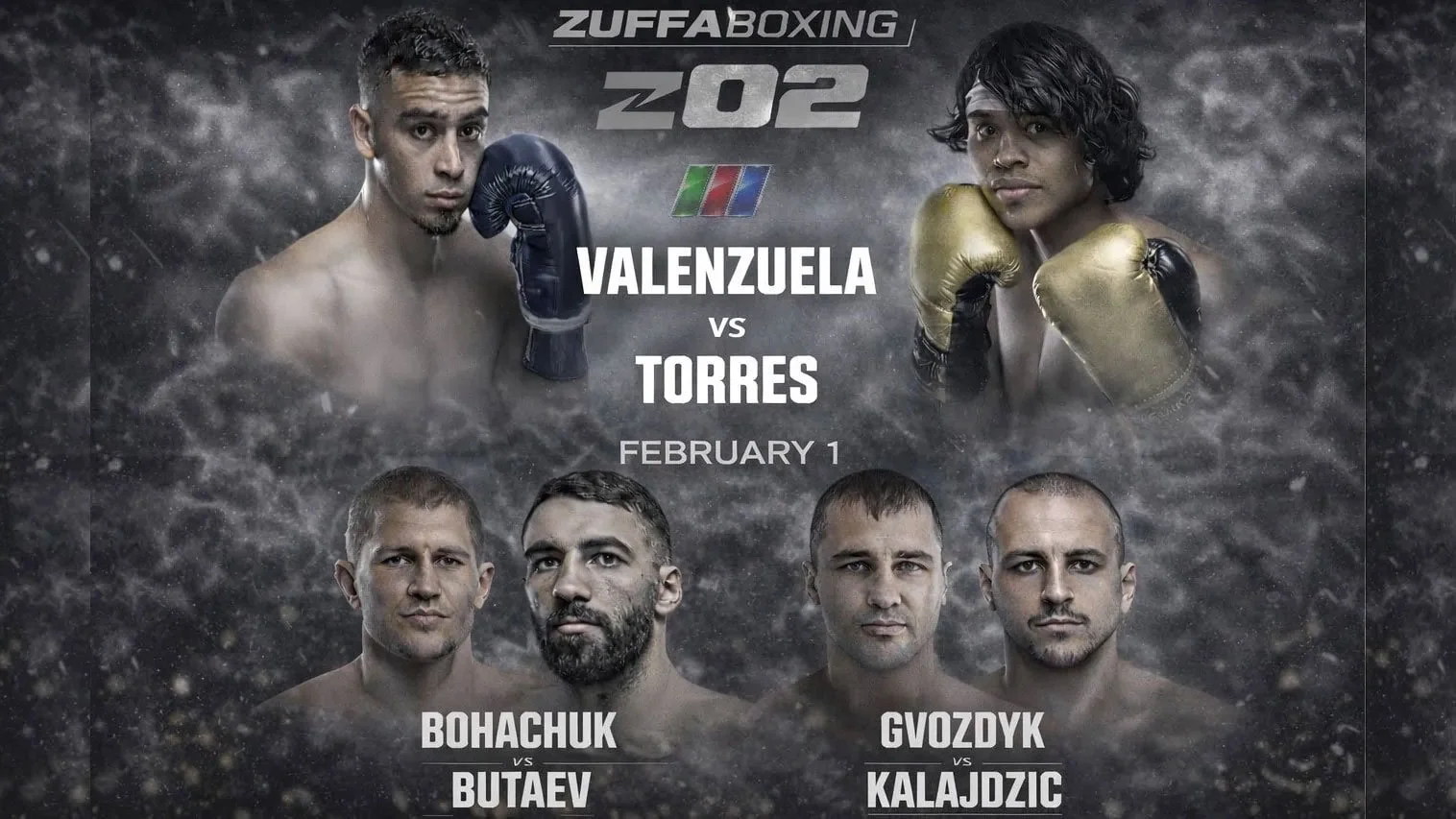 Zuffa Boxing #2: Valenzuela vs Torres