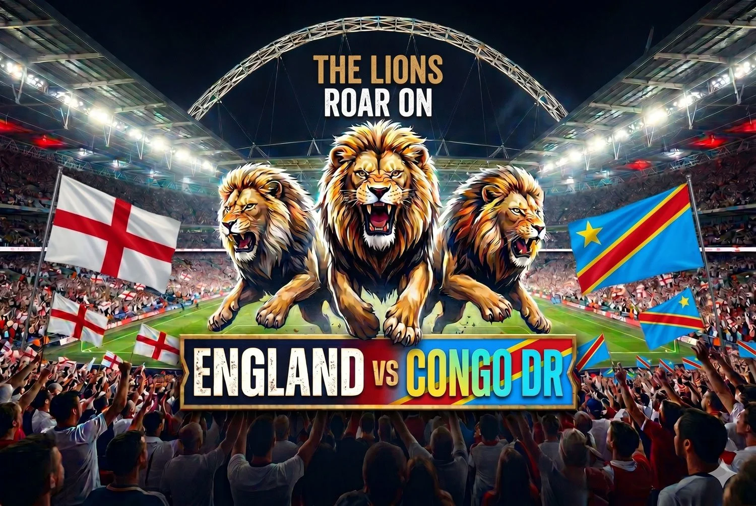 England vs Congo DR *Round of 32
