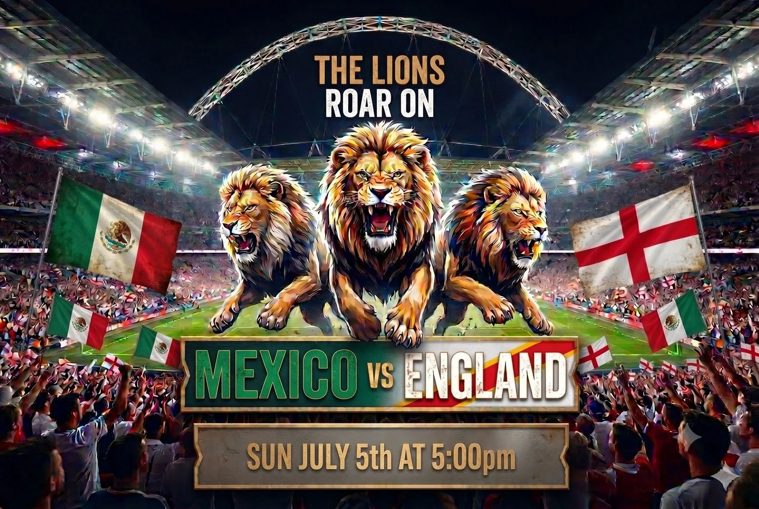 Mexico vs England *Round of 16