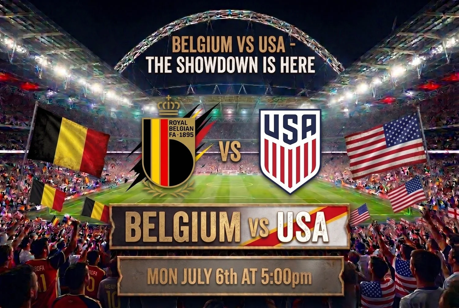 Belgium vs USA *Round of 16