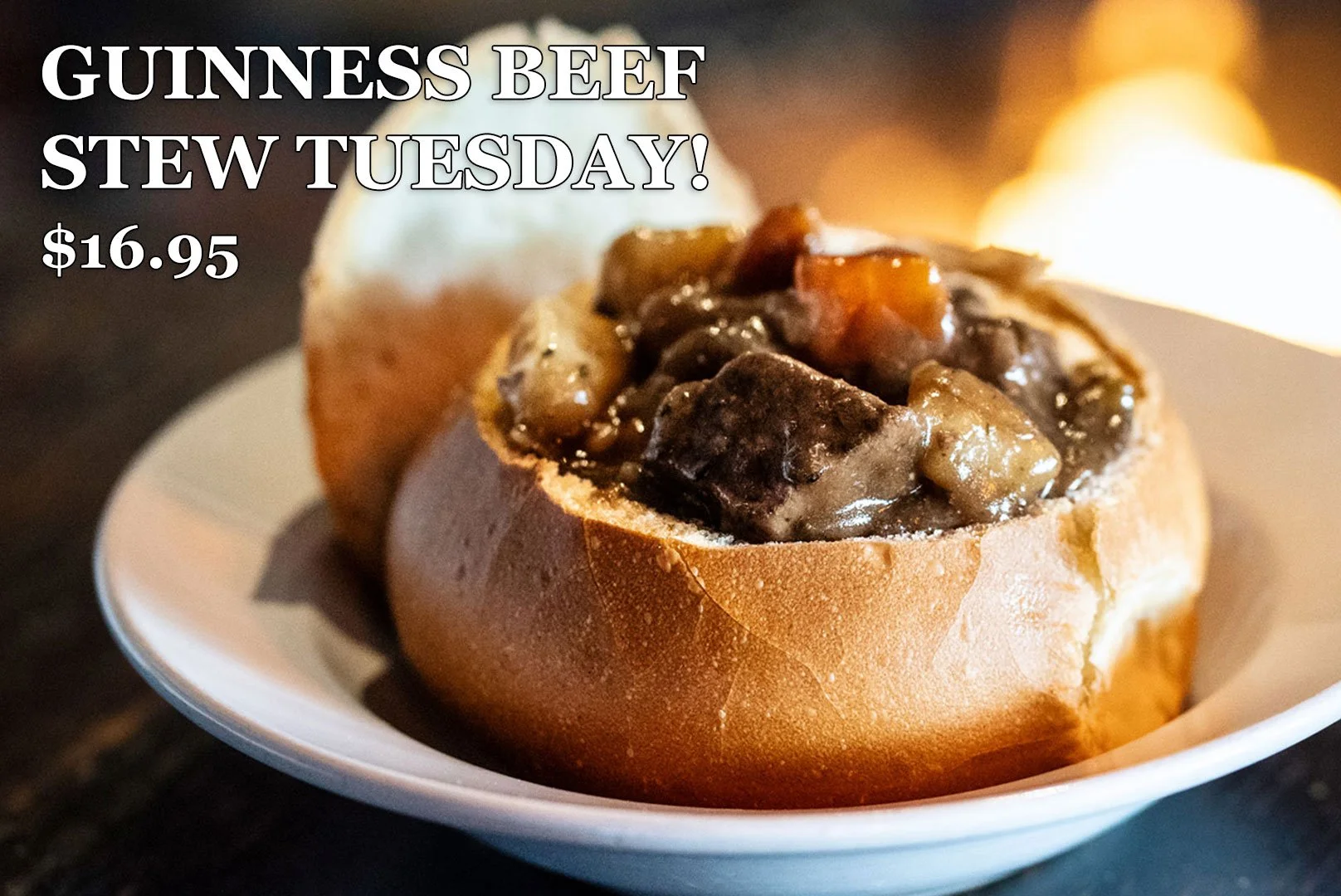 GUINNESS BEEF STEW TUESDAY!