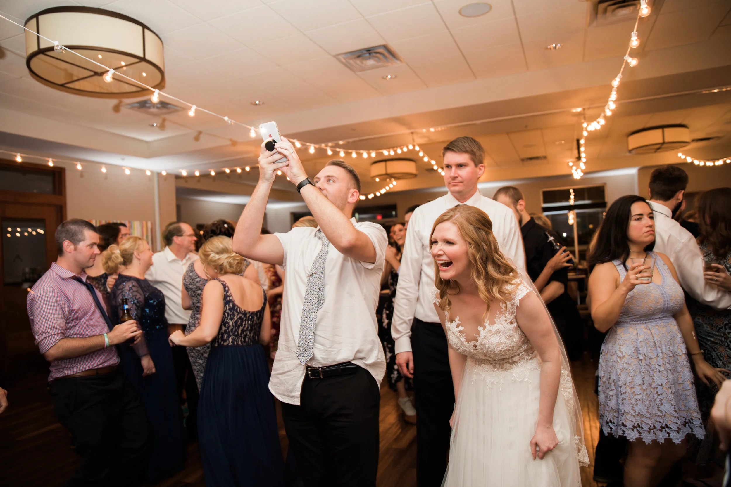 Pinstripes Oakbrook Wedding