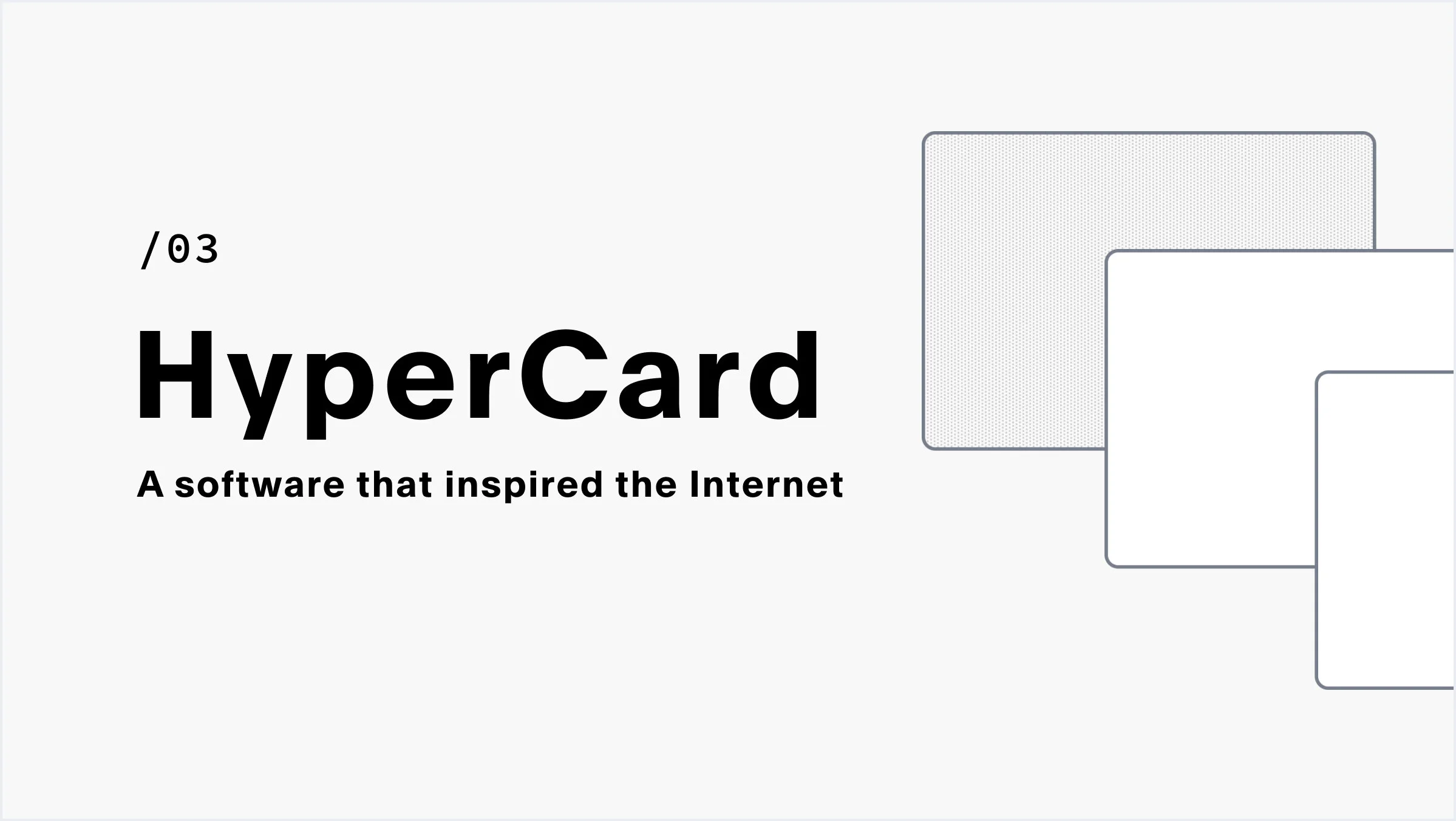 Bill Atkinson Hypercard