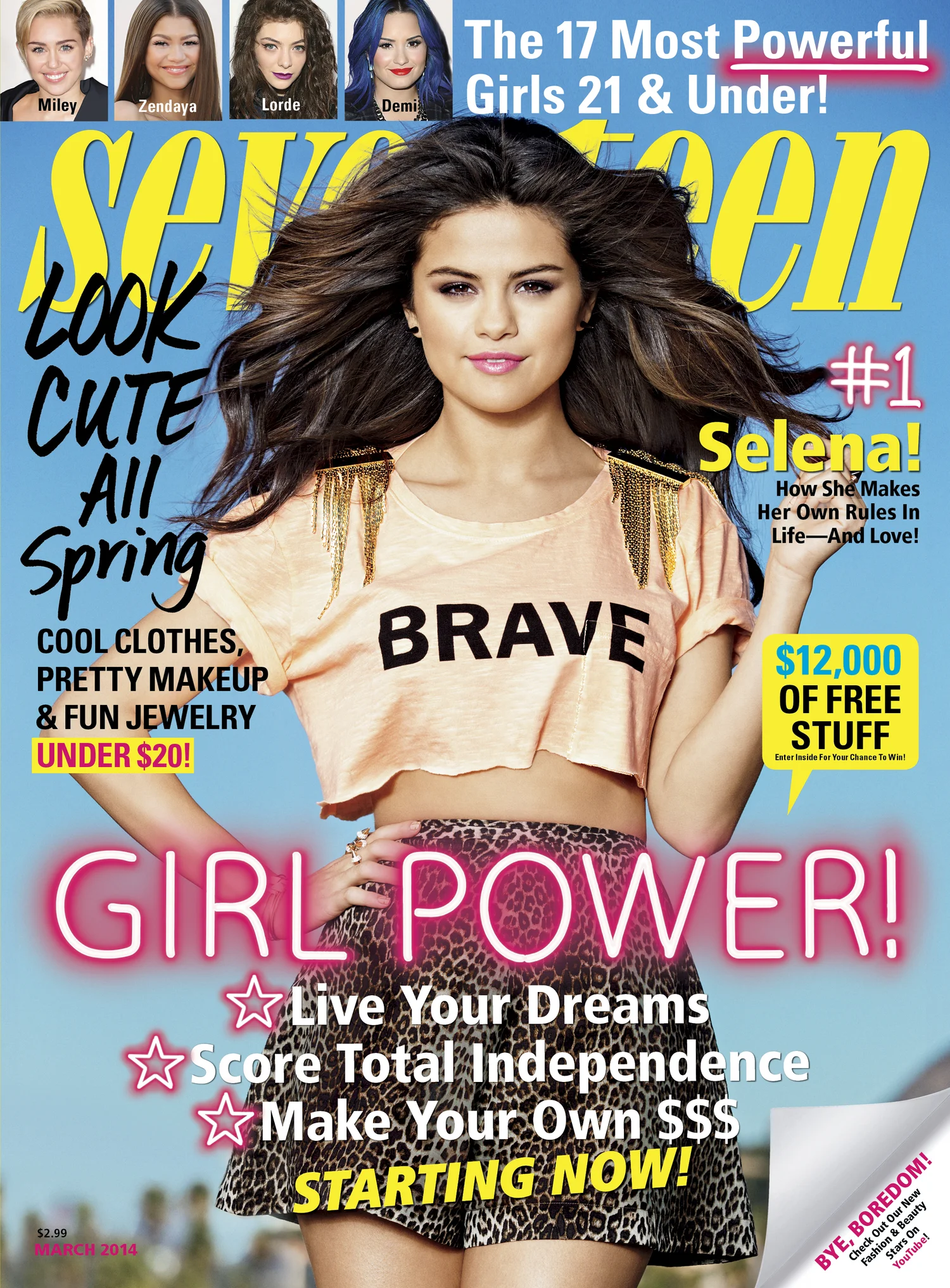 Market: Seventeen Magazine Covers — Jasmine Snow