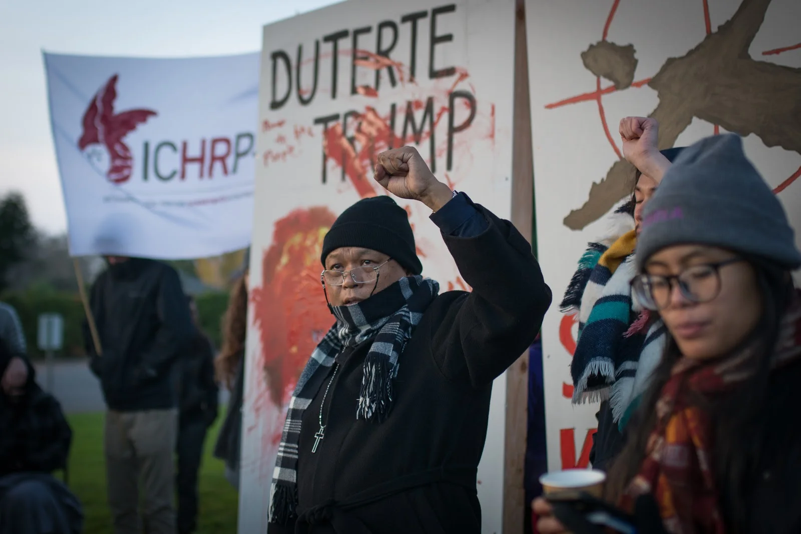 ICHRP-US Keynote Speaker Bishop Reuel Norman Marigza, secretary-general of the United Church of Christ in the Philippines & member of Rise Up organization of family members who have lost loved ones in Duterte’s Drug War