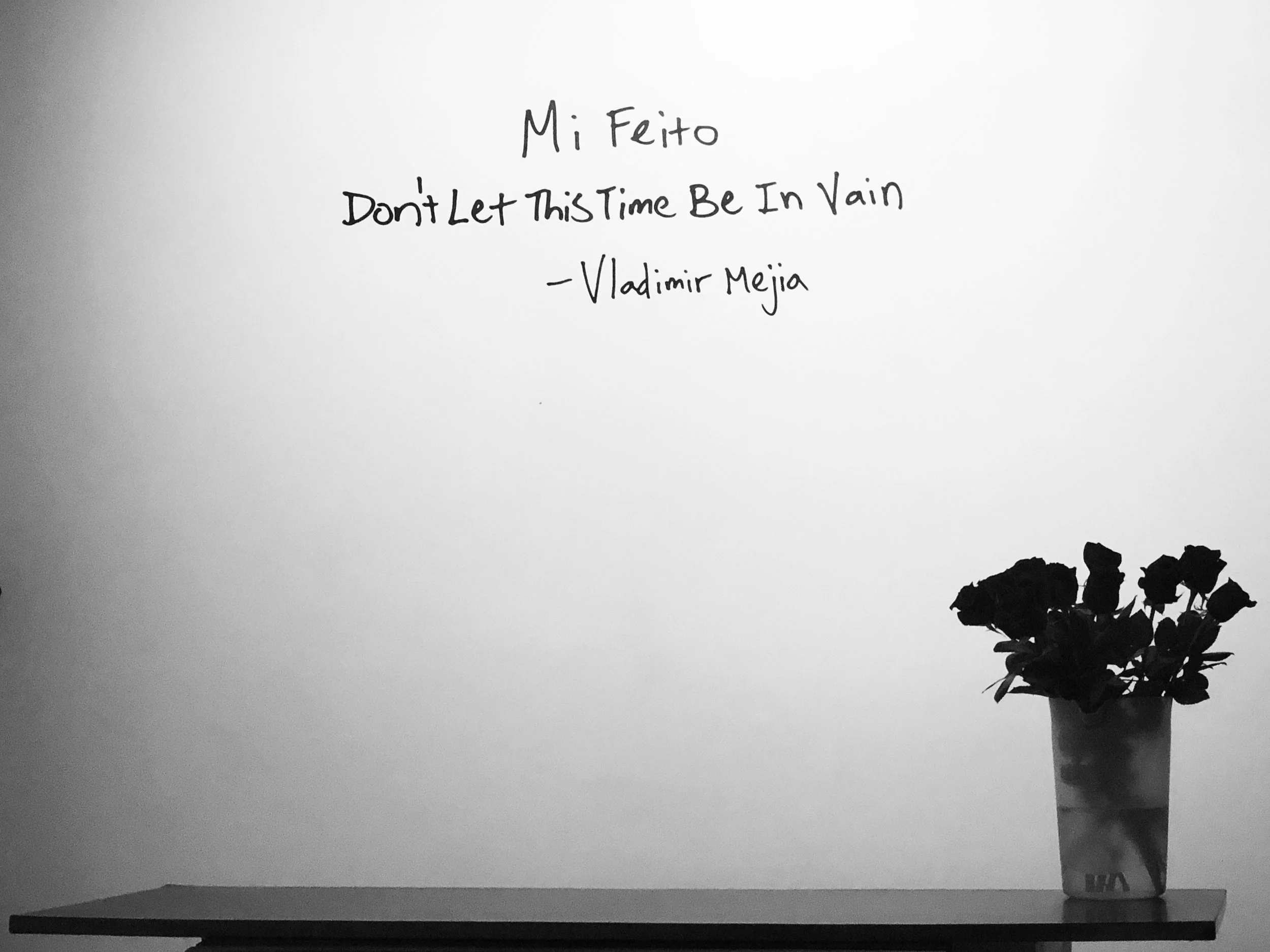 Mi Feito Don't Let This Time Be In Vain