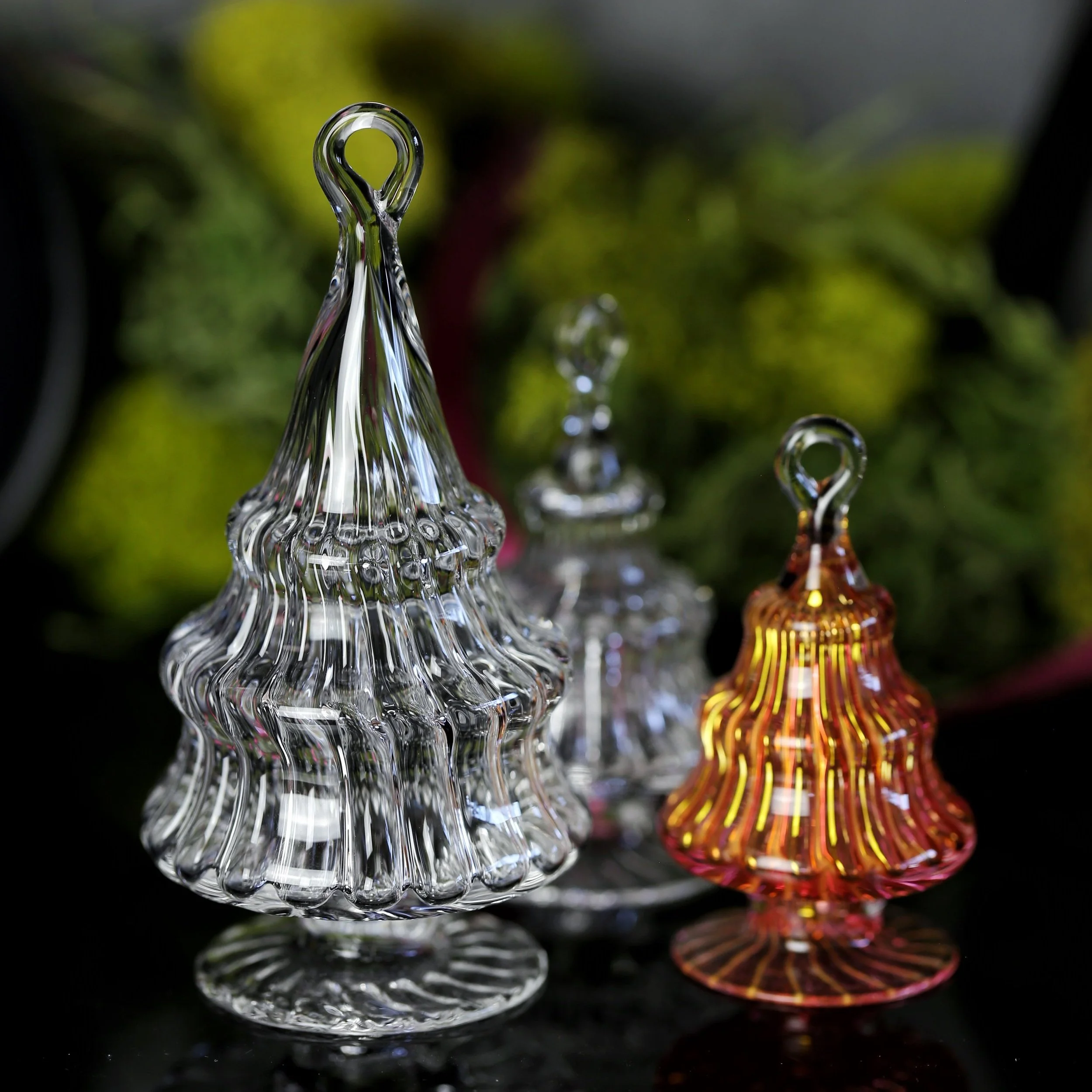 Blown Glass Nordic Tree Ornaments | Gift Set Option