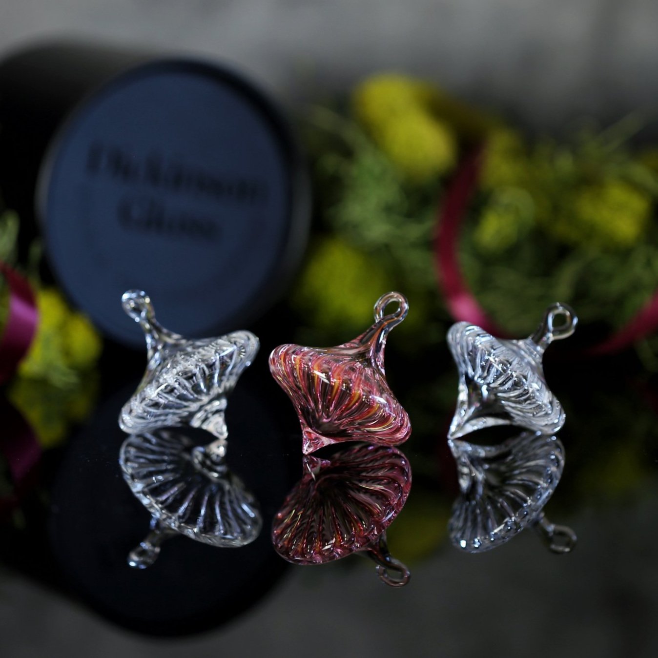 24k Gold Delicate Drop | Hand Blown Glass Ornament