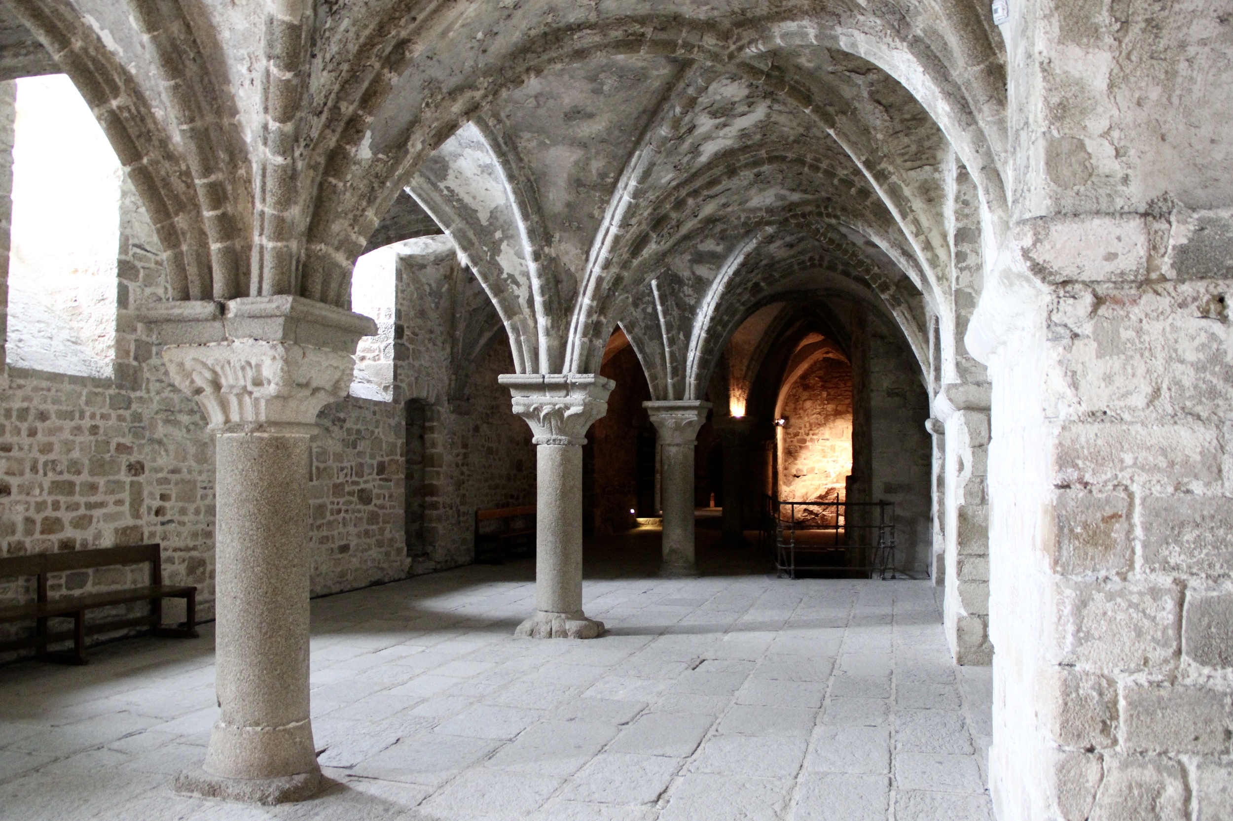 Inside the abbey | Mont St Michel